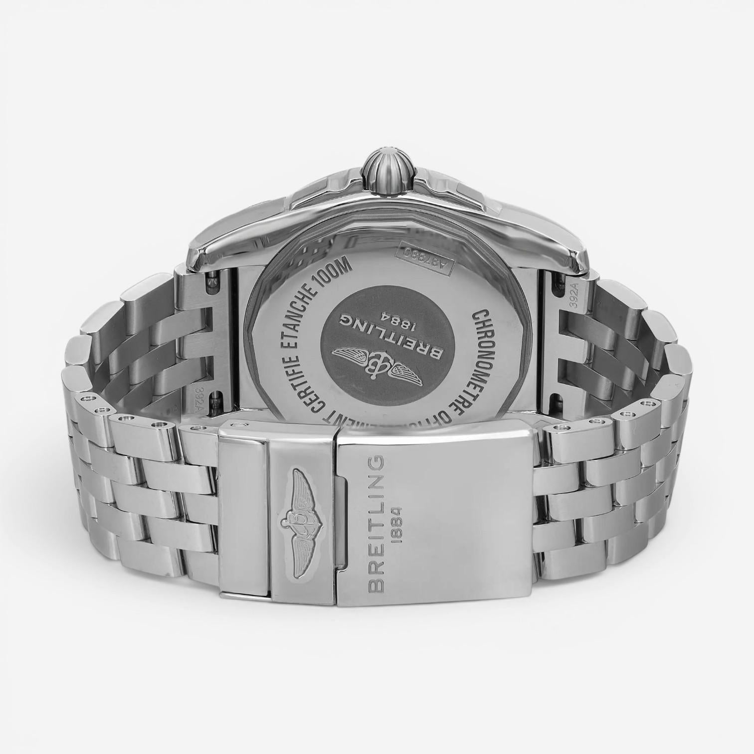 Breitling Galactic 36 Stainless Steel Diamond Automatic Ladies Watch A37330121A1 — view 4