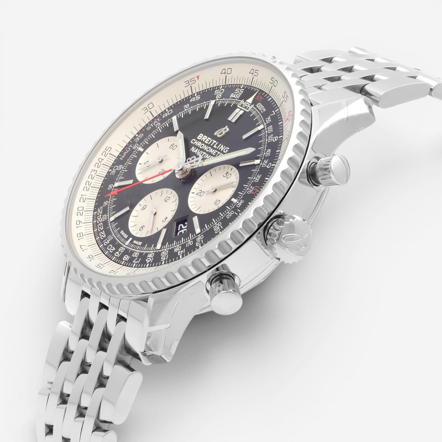 Breitling Navitimer B01 Chronograph Stainless Steel Automatic Men's Watch AB0127 — view 2