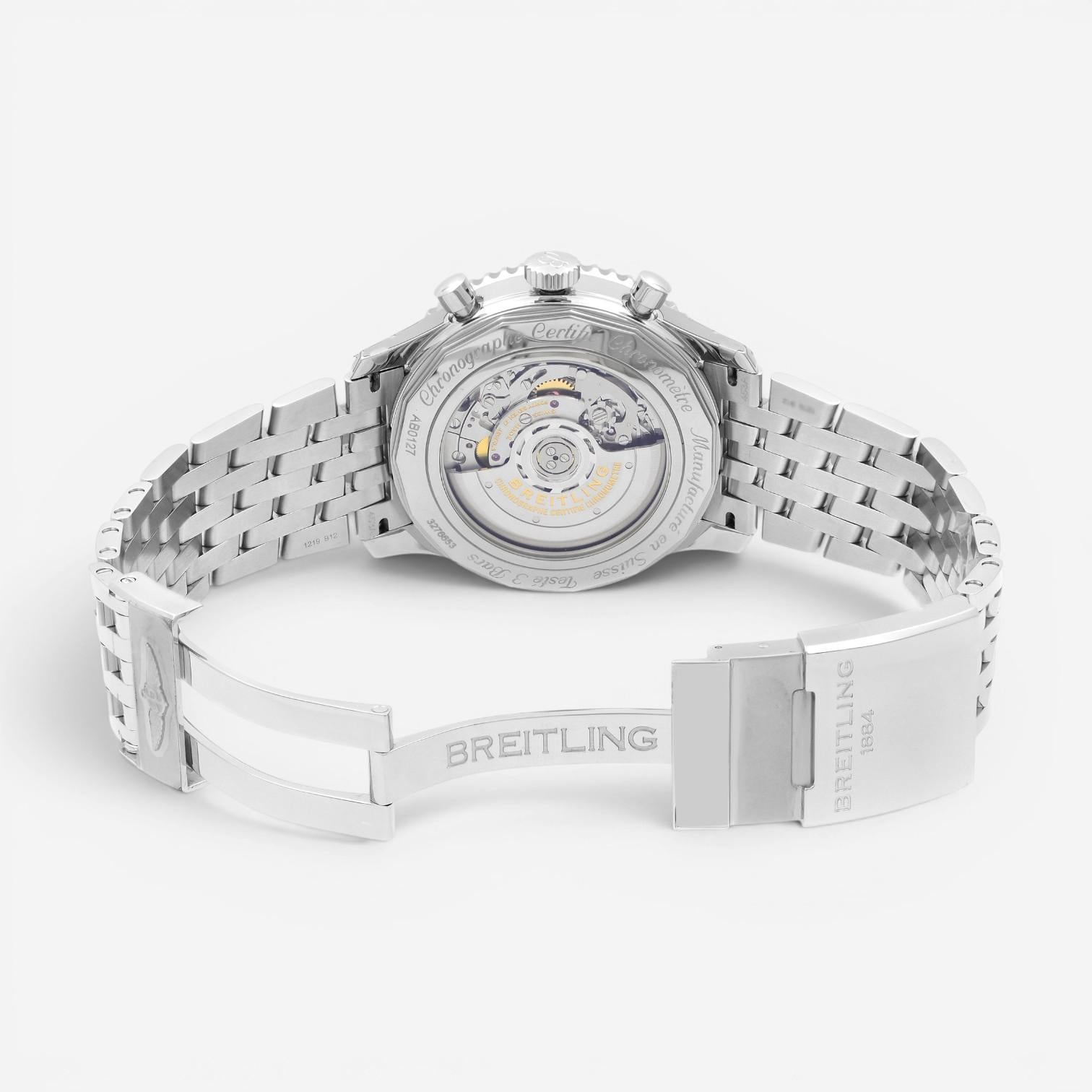Breitling Navitimer B01 Chronograph Stainless Steel Automatic Men's Watch AB0127 — view 5