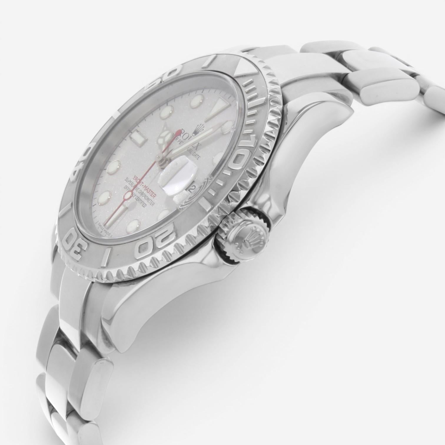 Rolex Yacht-Master Stainless Steel & Platinum Automatic Men's Watch 16622 — view 2