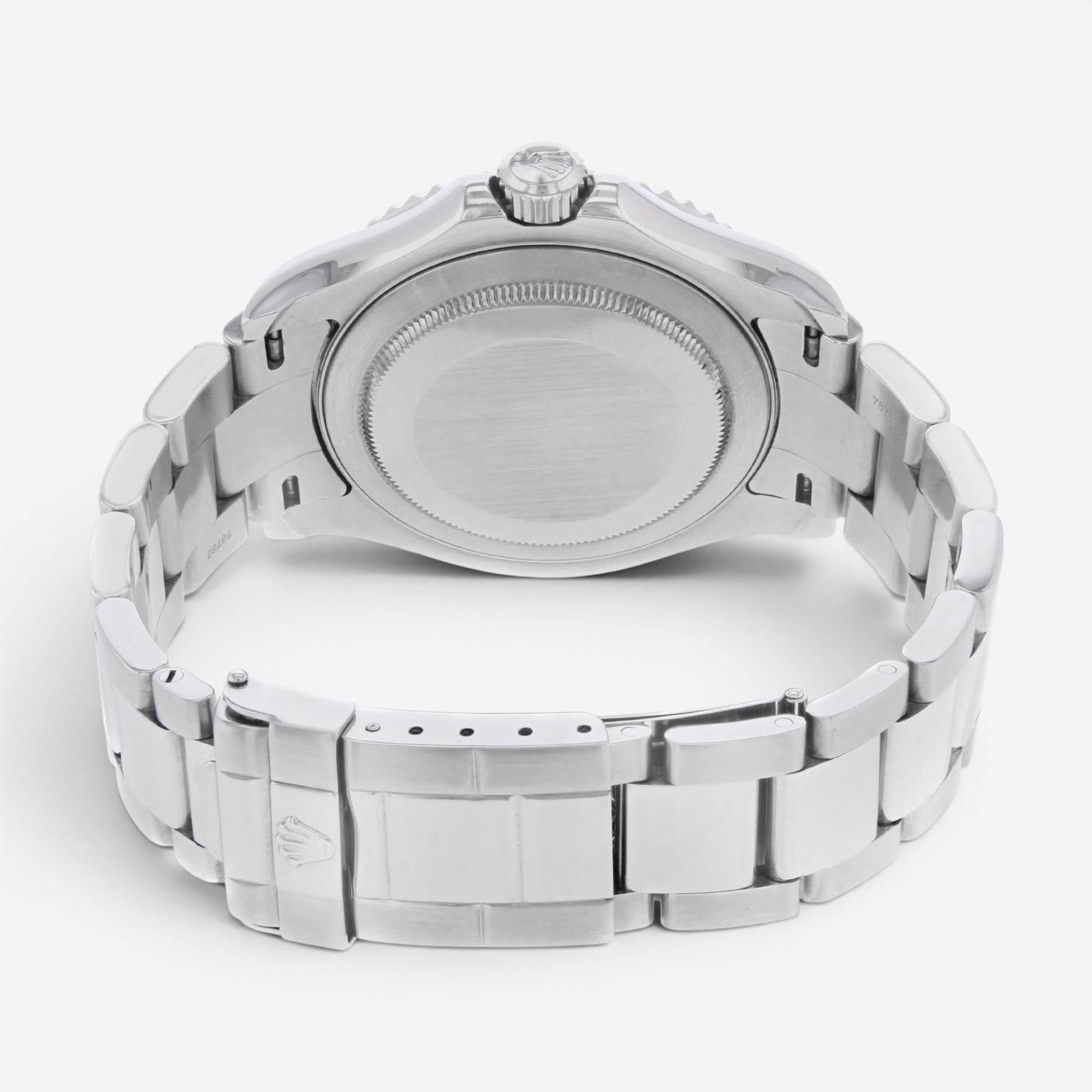 Rolex Yacht-Master Stainless Steel & Platinum Automatic Men's Watch 16622 — view 4