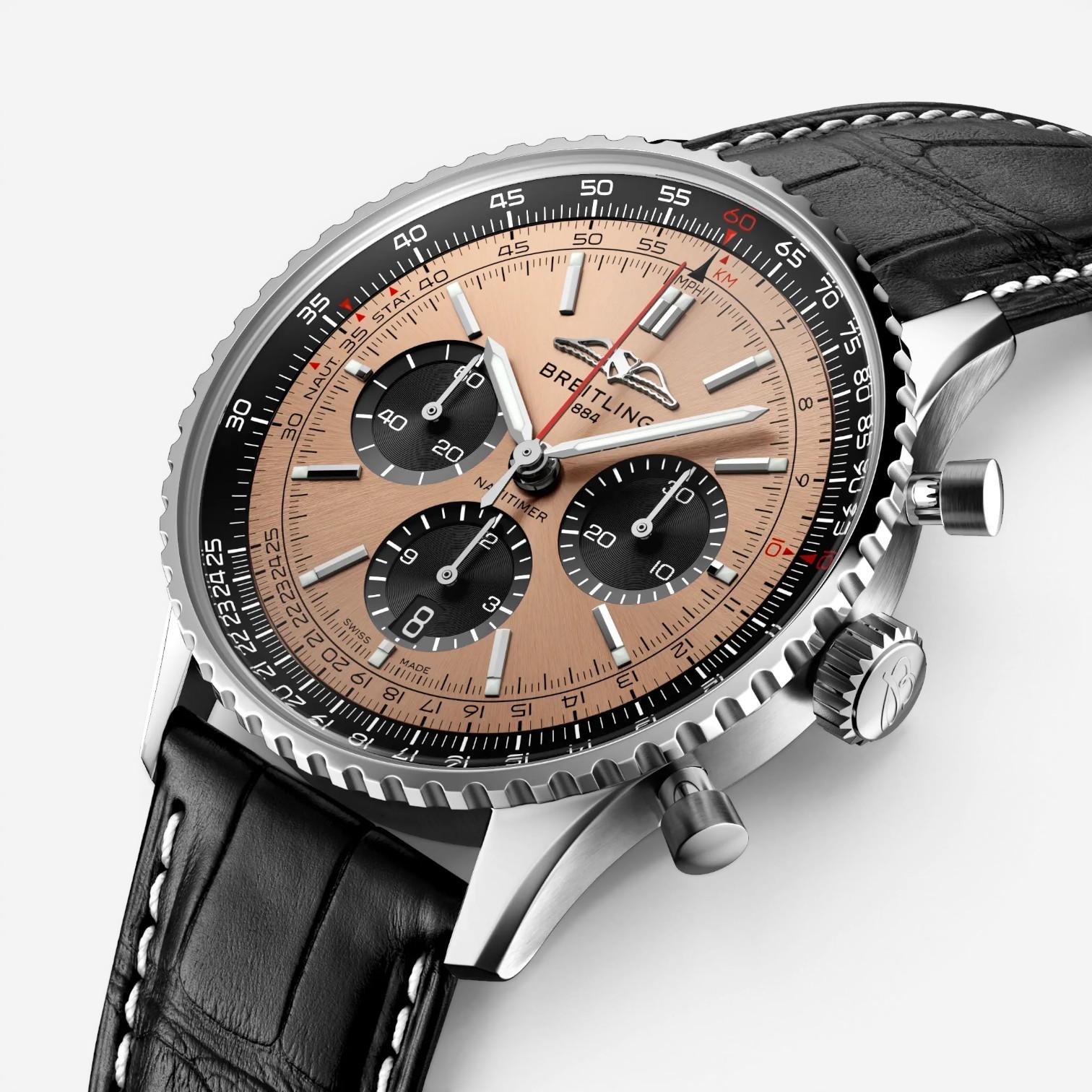 Breitling Navitimer Chronograph Stainless Steel Automatic Men's Watch AB0138241K — view 2