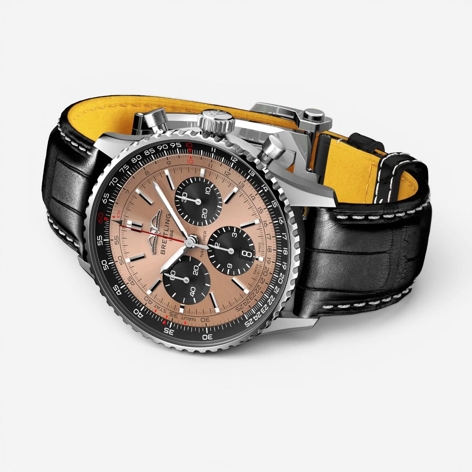 Breitling Navitimer Chronograph Stainless Steel Automatic Men's Watch AB0138241K — view 3