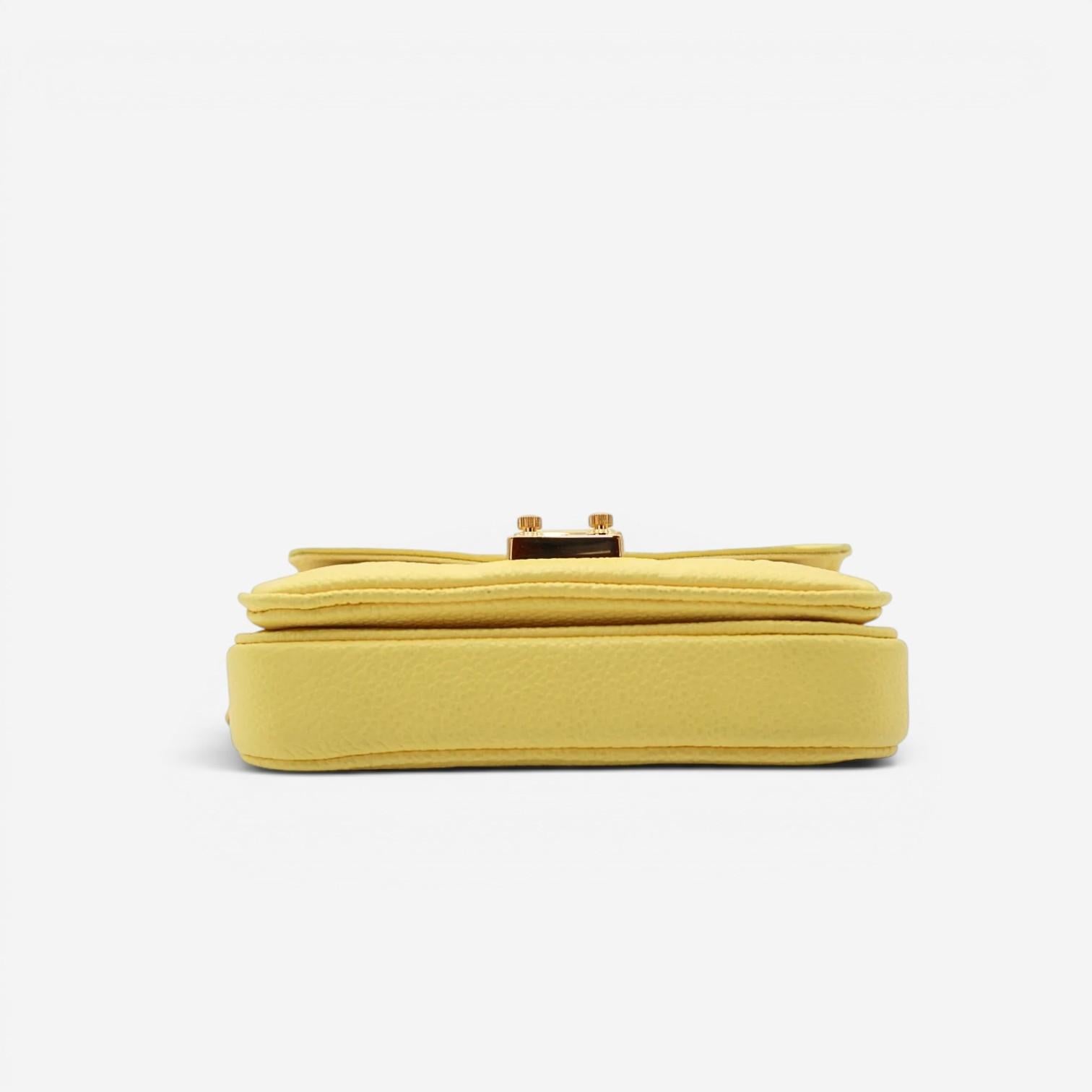 Louis Vuitton Metis Micro Yellow Monogram Empreinte Leather Crossbody Bag M81407 — view 3