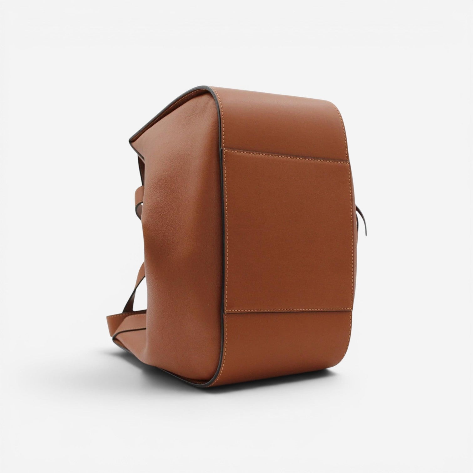 Loewe Hammock Small Brown Leather Handbag 38730S35 — view 3