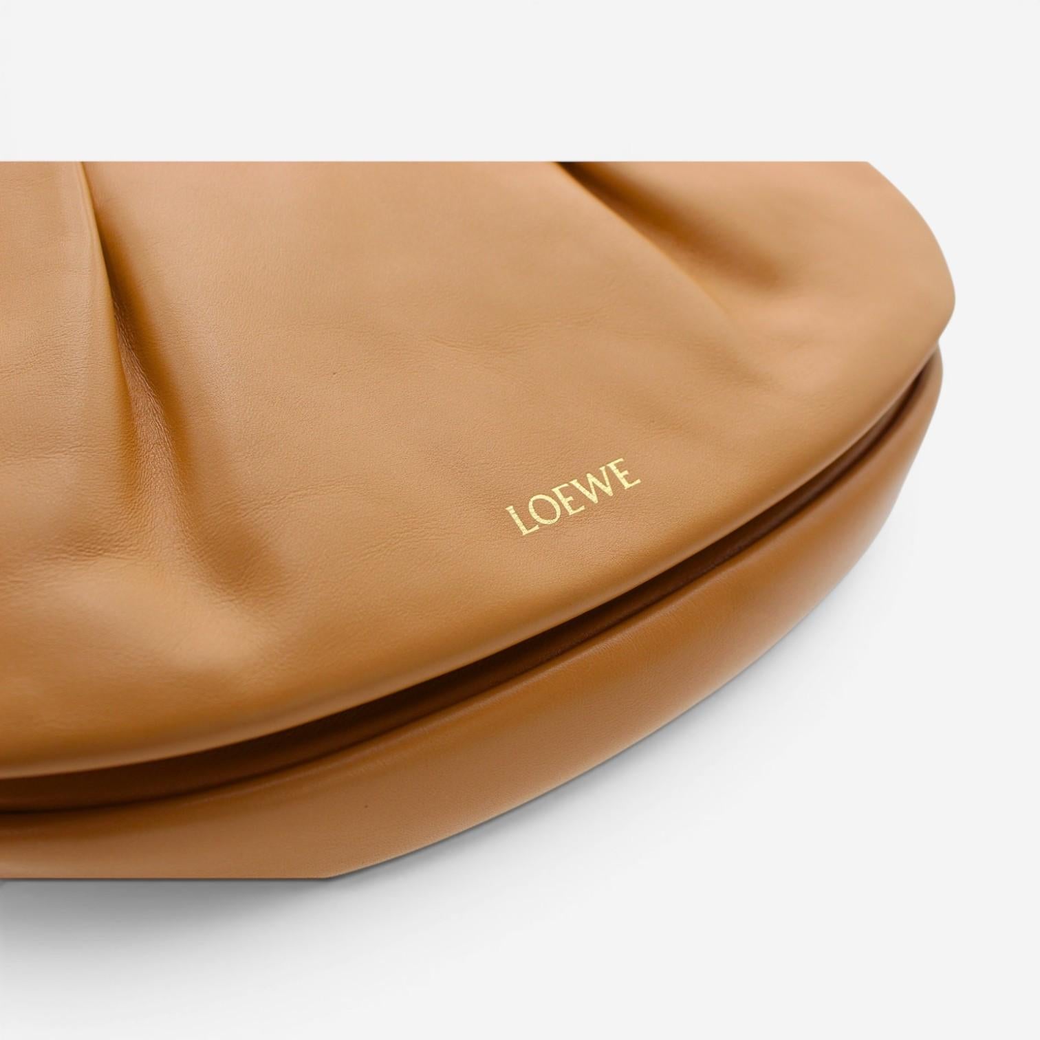 Loewe Paseo Satchel Beige Leather Shoulder Bag A709Q89X01 — view 5