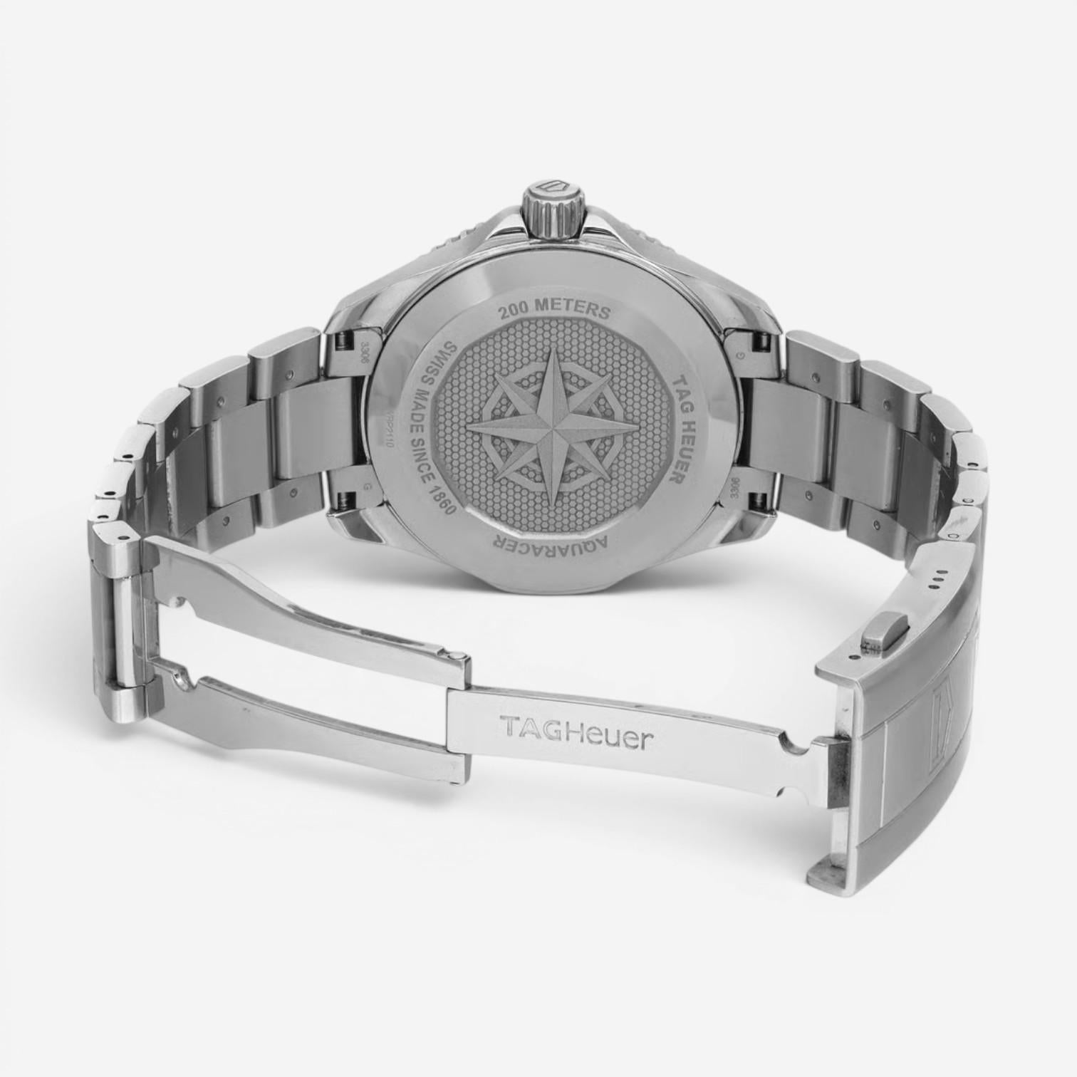 Tag Heuer Aquaracer Stainless Steel Automatic Men's Watch WBP2110.BA0627 — view 5