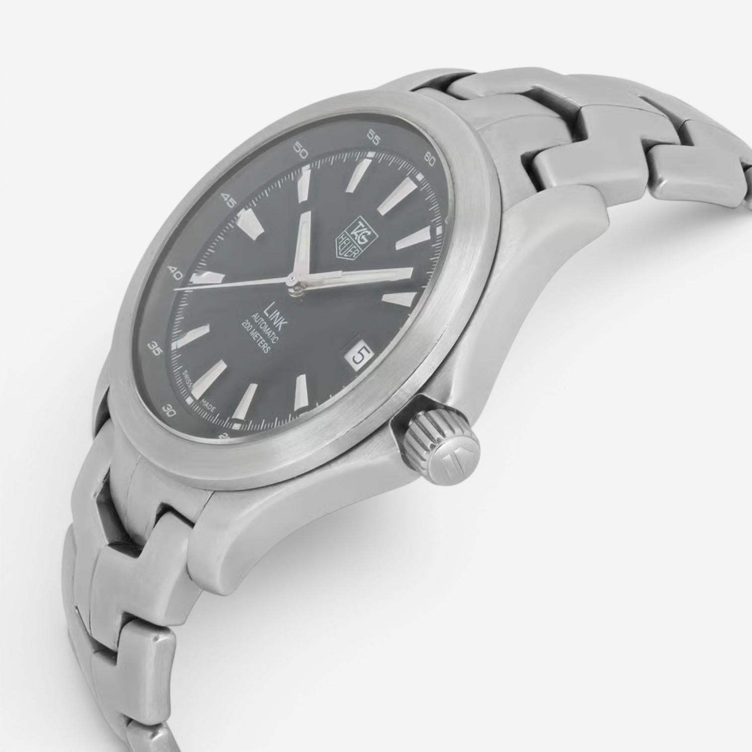 Tag Heuer Link Stainless Steel Automatic Men's Watch WJF2110.BA0570 — view 2