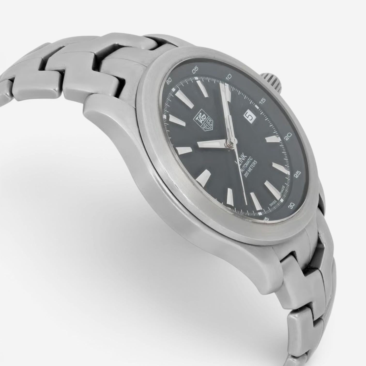 Tag Heuer Link Stainless Steel Automatic Men's Watch WJF2110.BA0570 — view 3