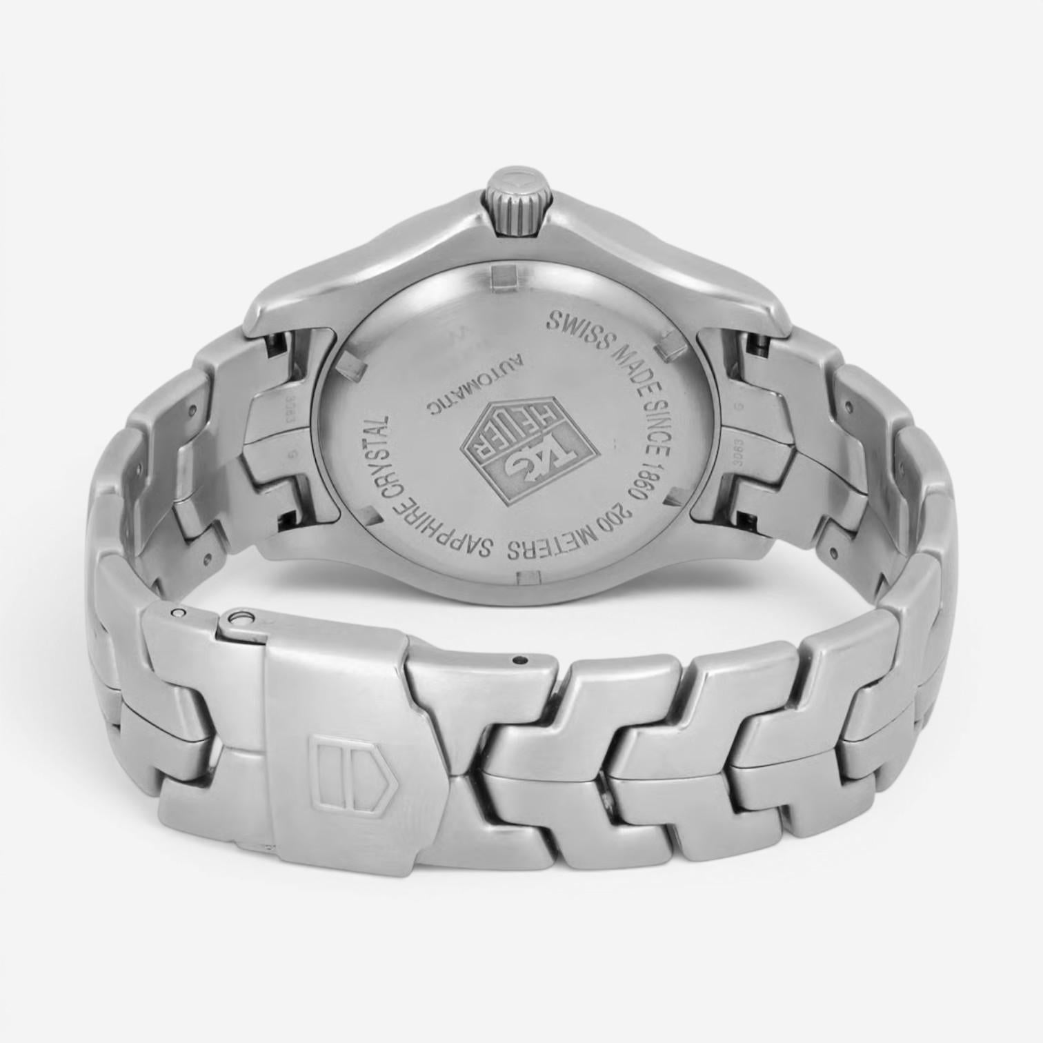 Tag Heuer Link Stainless Steel Automatic Men's Watch WJF2110.BA0570 — view 4