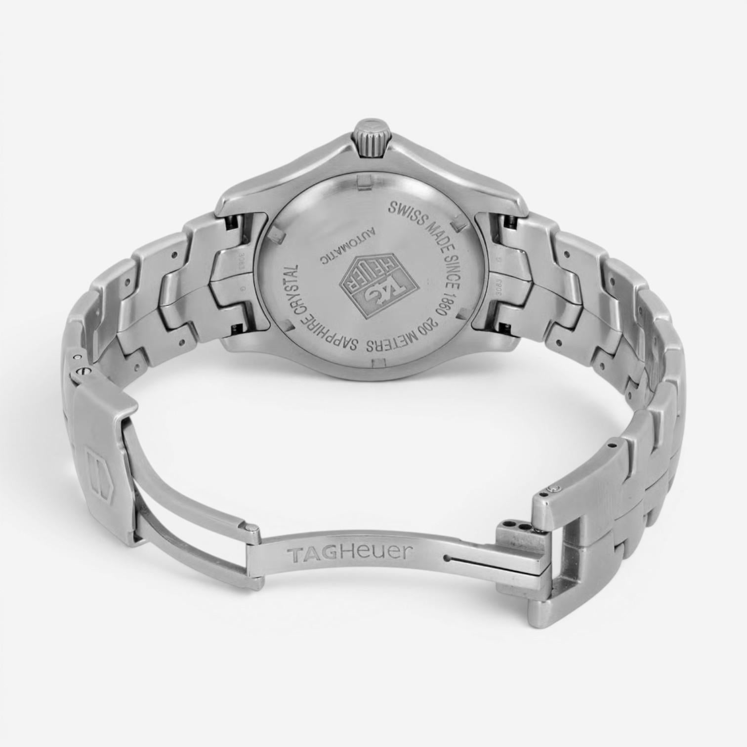 Tag Heuer Link Stainless Steel Automatic Men's Watch WJF2110.BA0570 — view 5