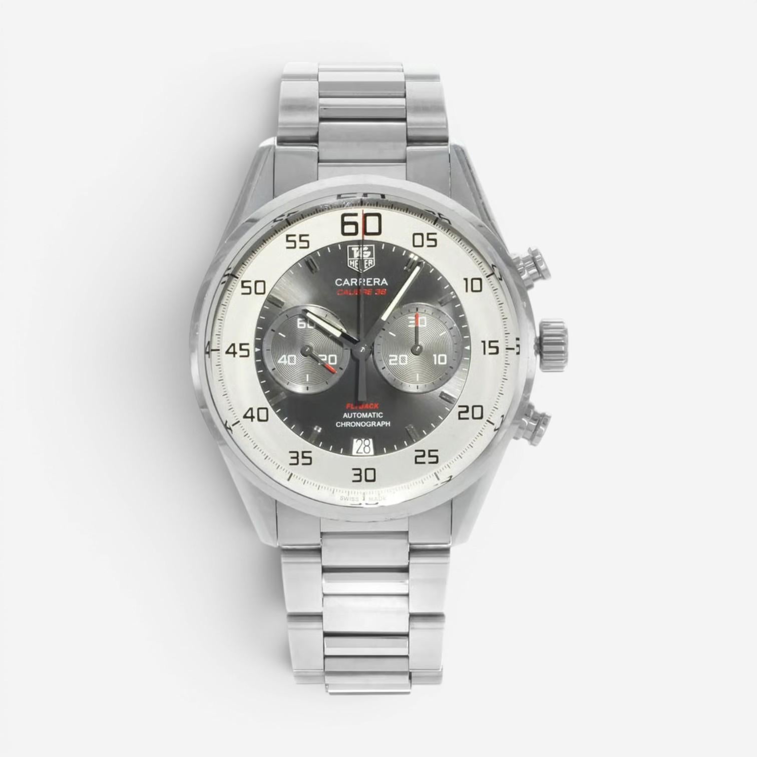 Tag Heuer Carrera Chronograph Stainless Steel Automatic Men's Watch CAR2B11.BA07