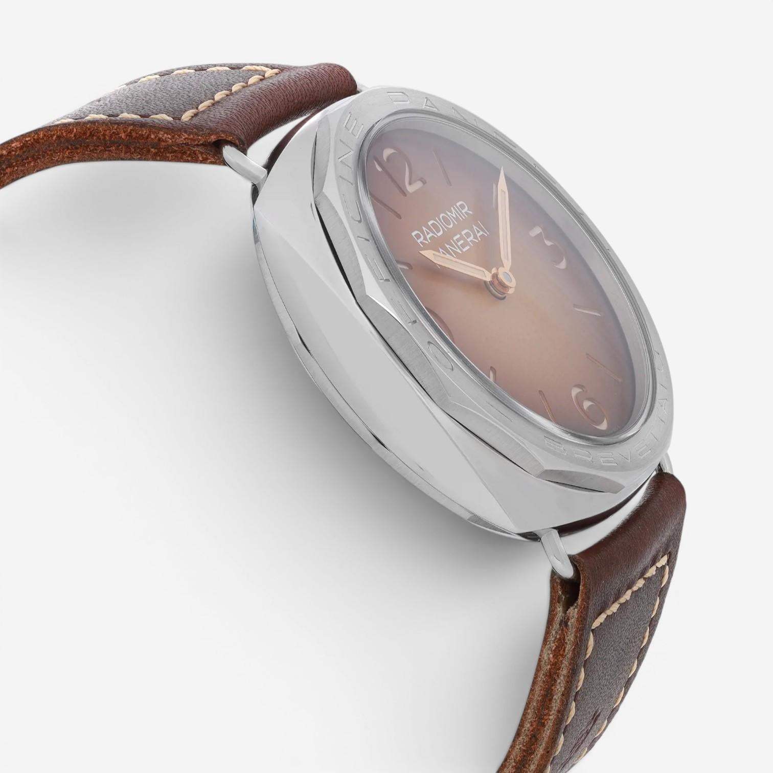Panerai Radiomir Stainless Steel Manual Men's Watch PAM00687 — view 3