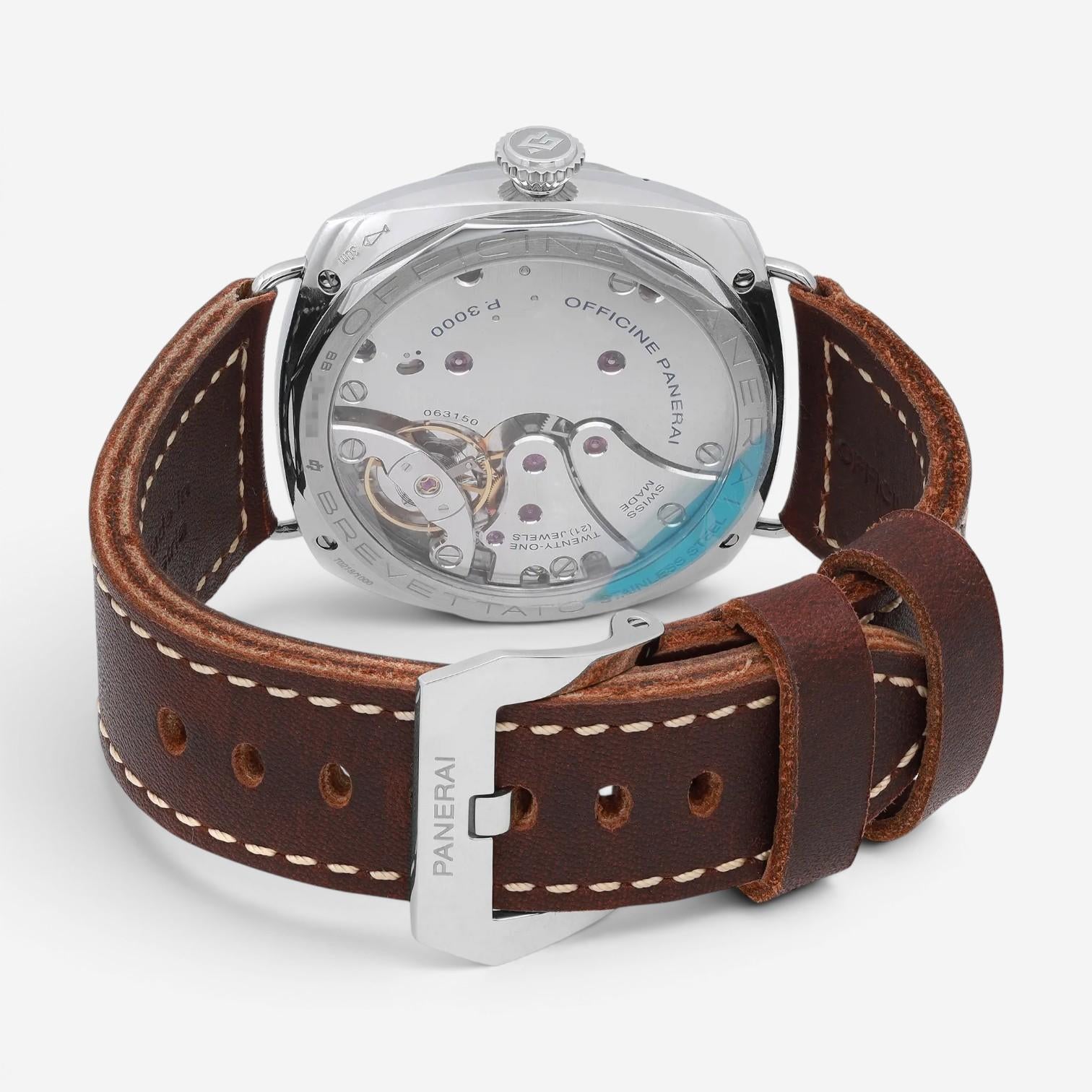Panerai Radiomir Stainless Steel Manual Men's Watch PAM00687 — view 4