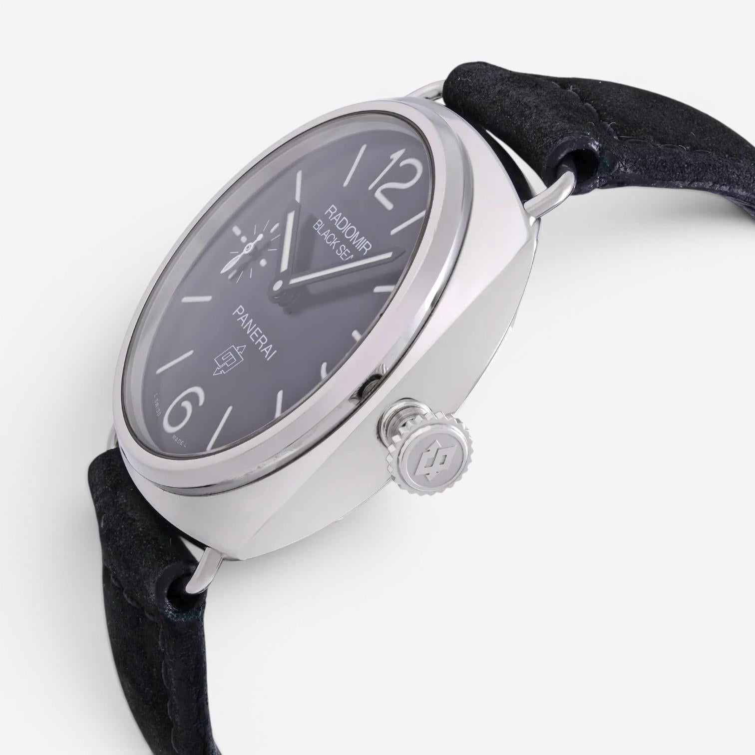 Panerai Radiomir Black Seal Stainless Steel Manual Wind Men's Watch PAM00380 — view 2