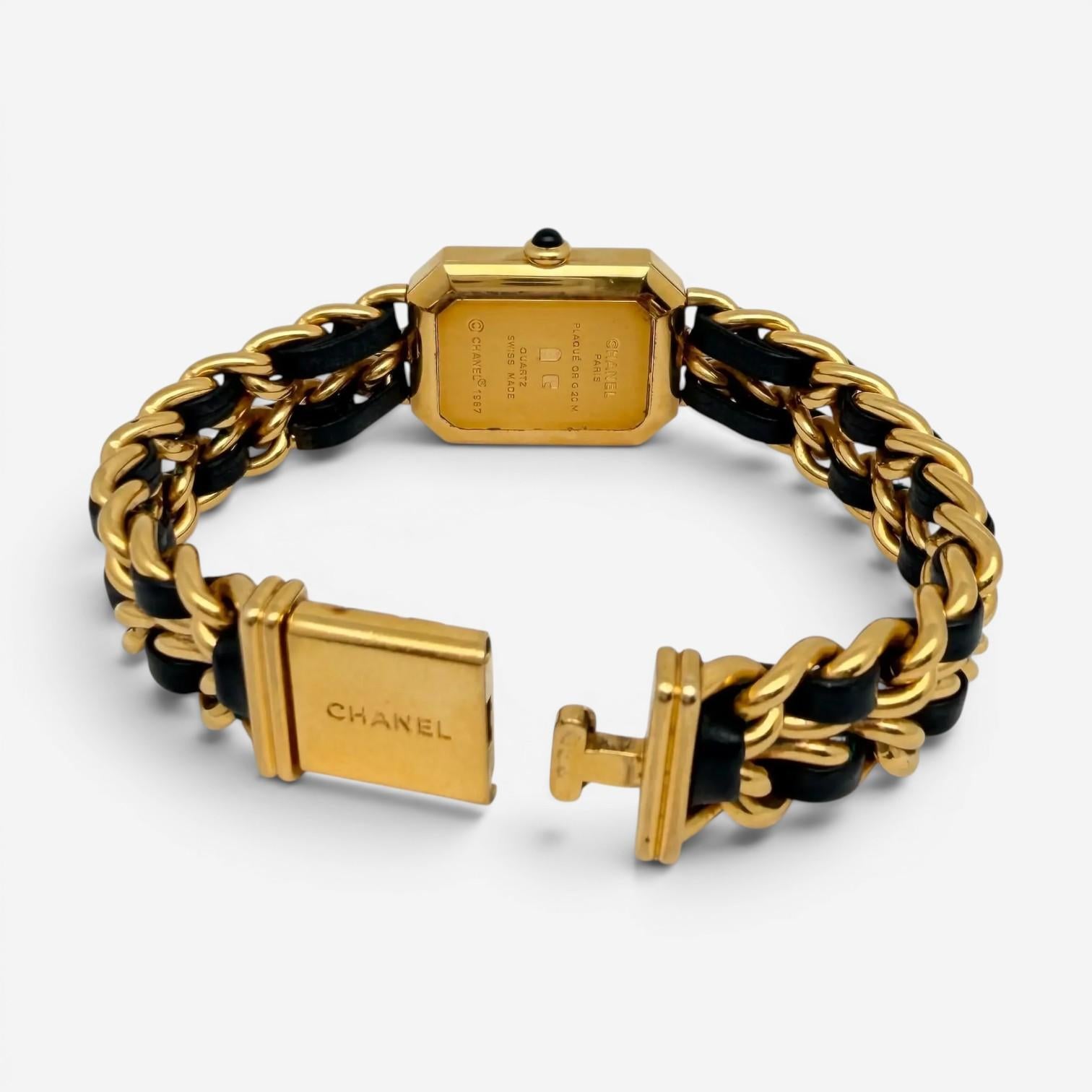 Chanel Premiere 18K Yellow Gold-Plated Quartz Ladies Watch H0001 — view 5