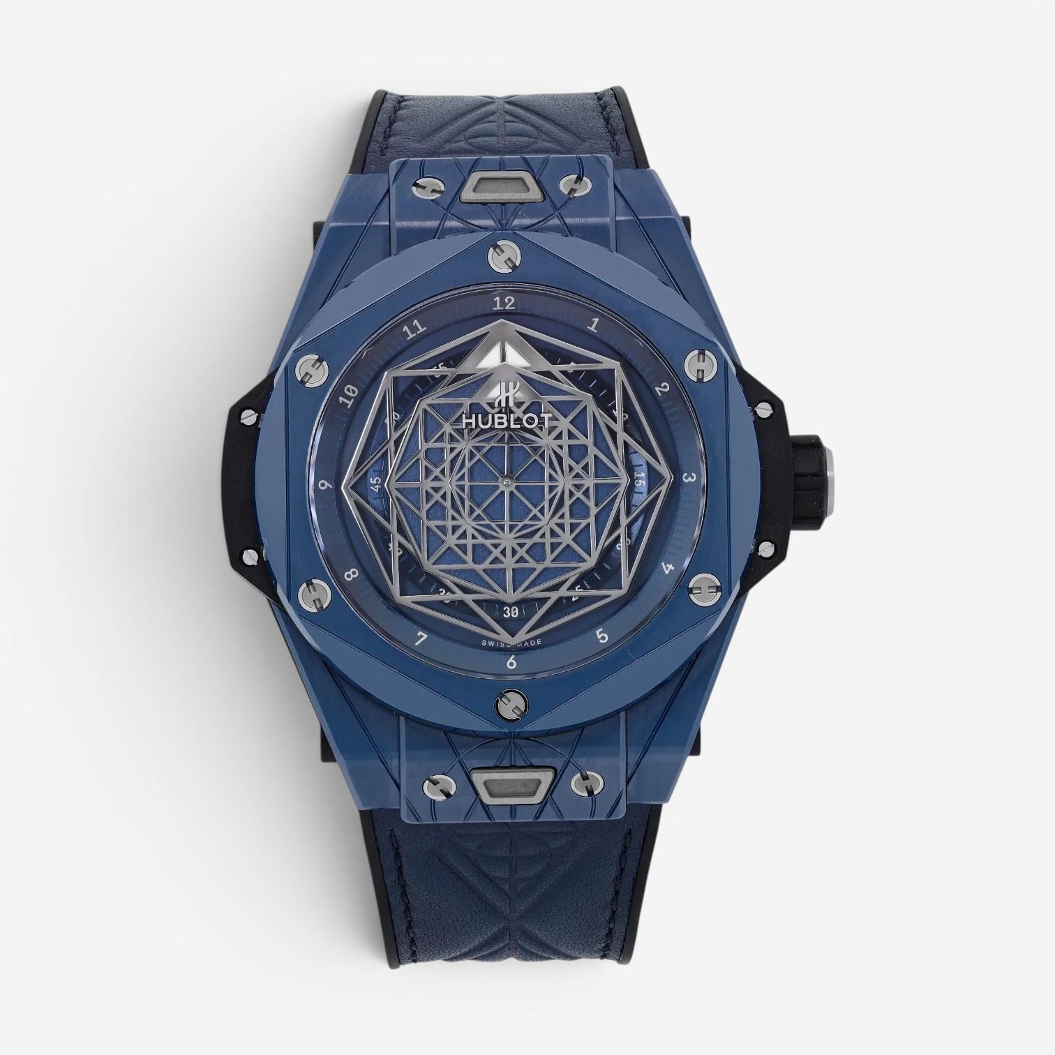 Hublot Big Bang Sang Bleu II Ceramic Automatic Men's Watch 415.EX.7179.VR.MXM19