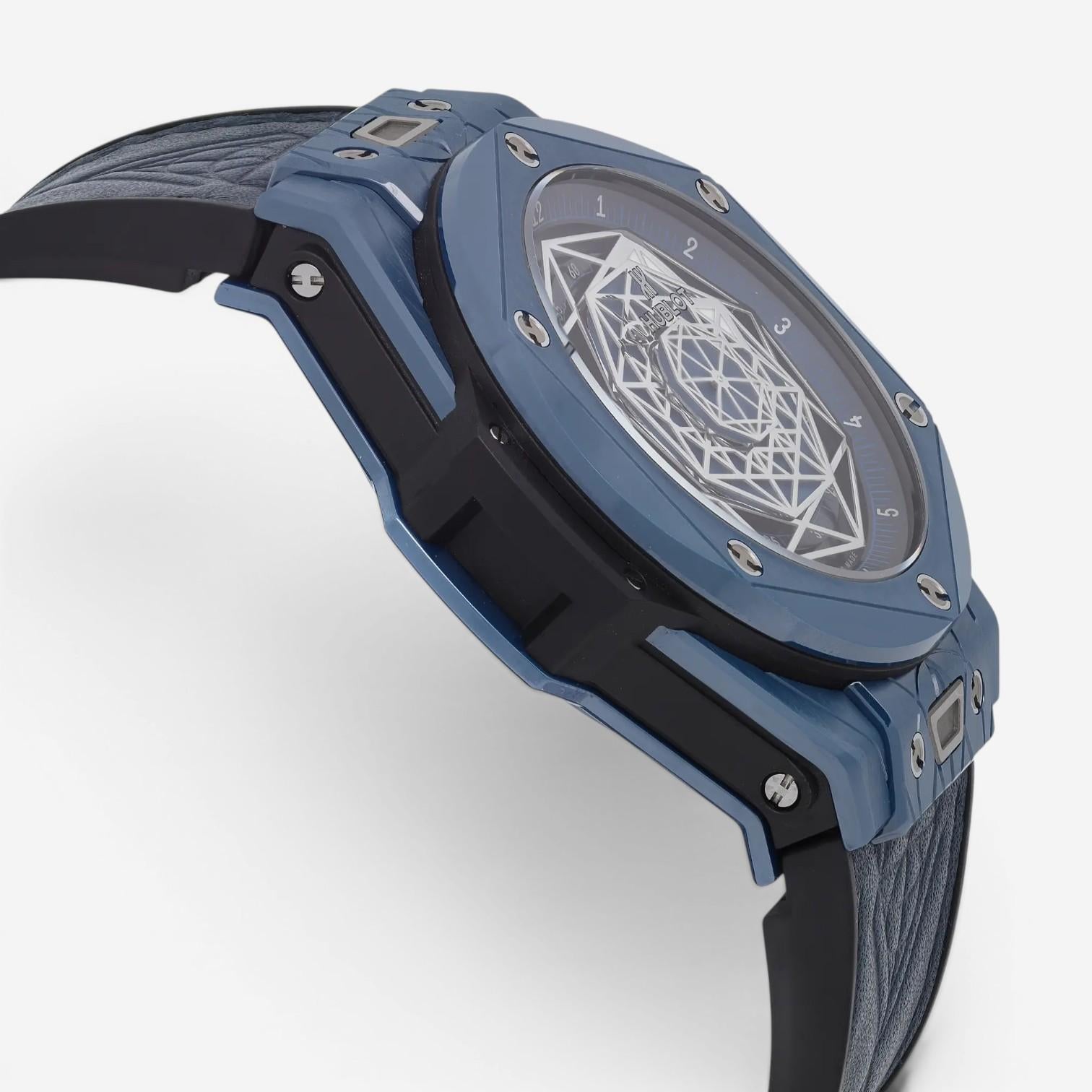 Hublot Big Bang Sang Bleu II Ceramic Automatic Men's Watch 415.EX.7179.VR.MXM19 — view 3