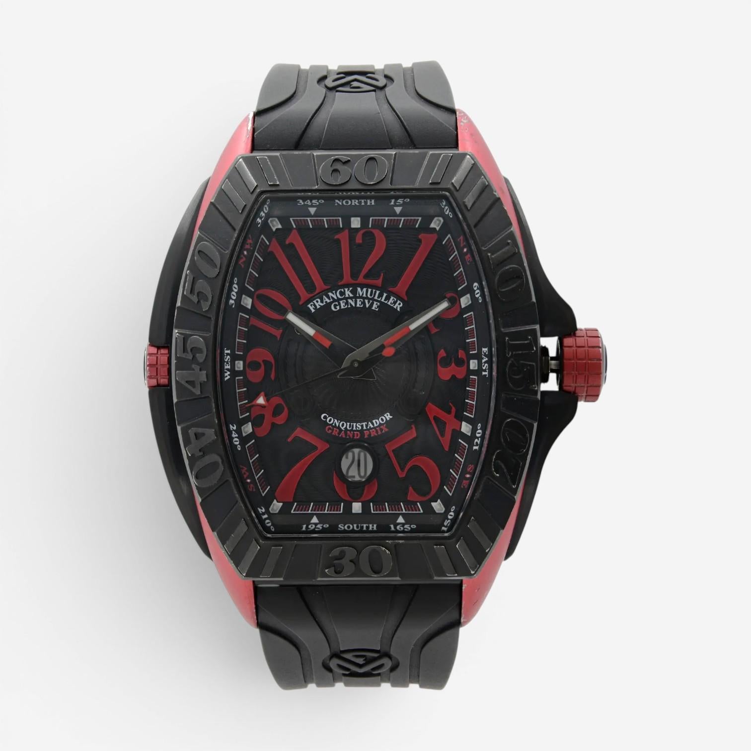 Franck Muller Conquistador Grand Prix Titanium Automatic Men's Watch 8900SCDTGPG