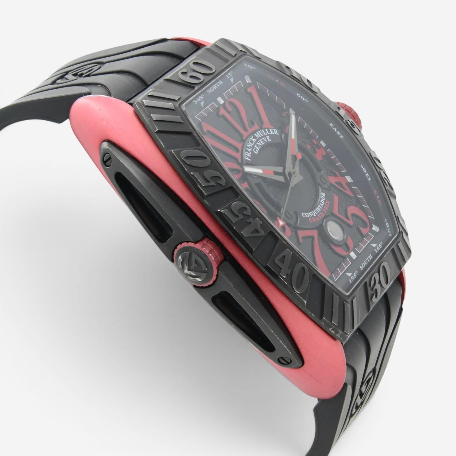 Franck Muller Conquistador Grand Prix Titanium Automatic Men's Watch 8900SCDTGPG — view 3