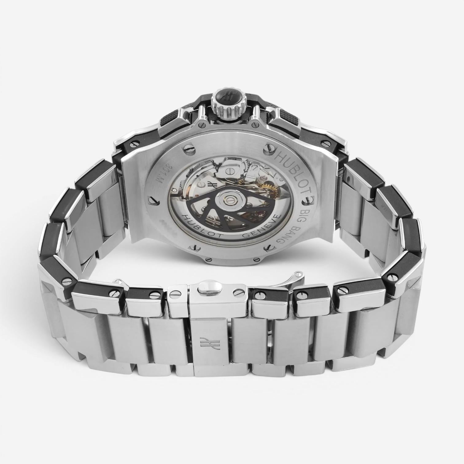 Hublot Big Bang Chronograph Stainless Steel Automatic Men's Watch 301.SX.130.SX — view 4