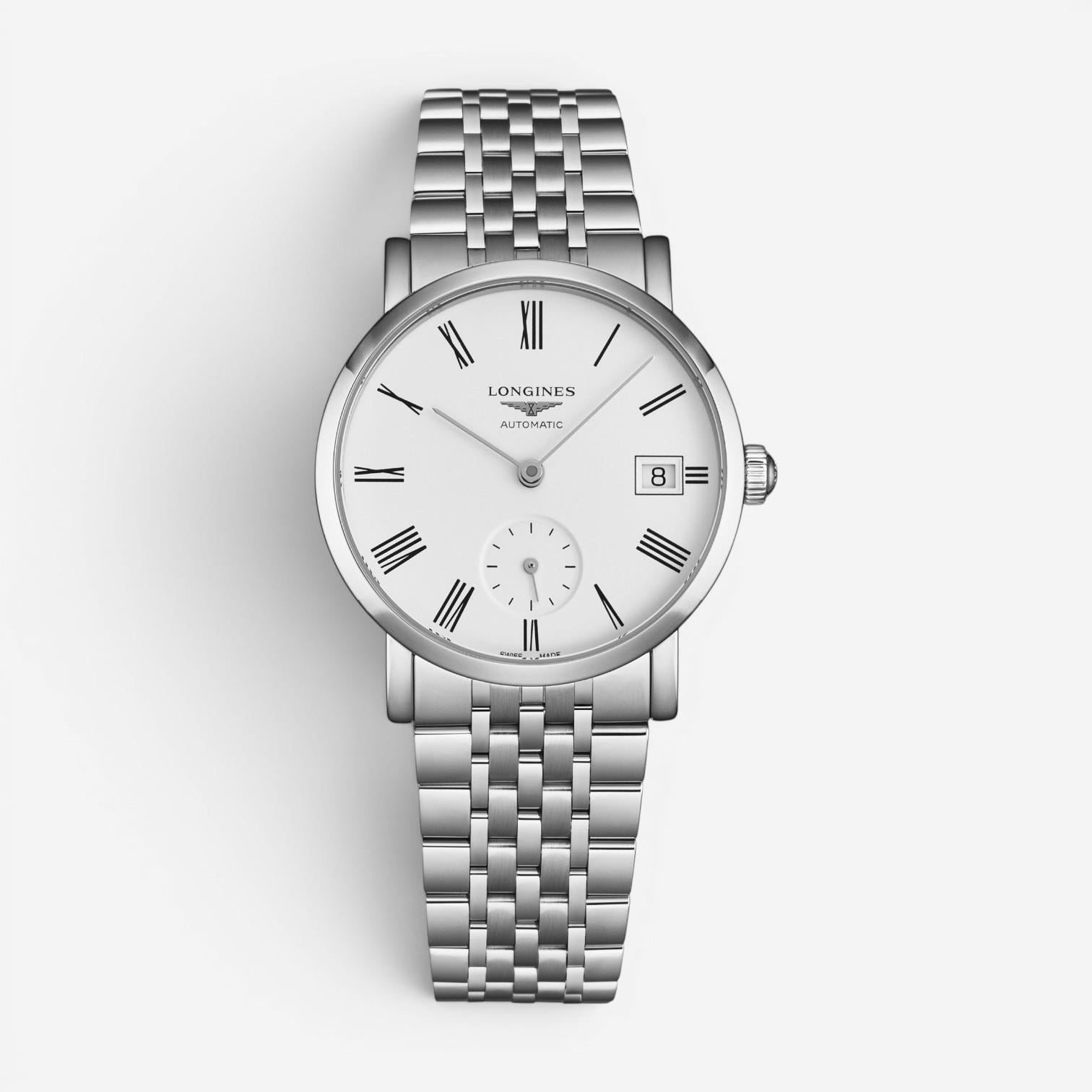 Longines Elegant Stainless Steel Automatic Ladies Watch L4.312.4.11.6