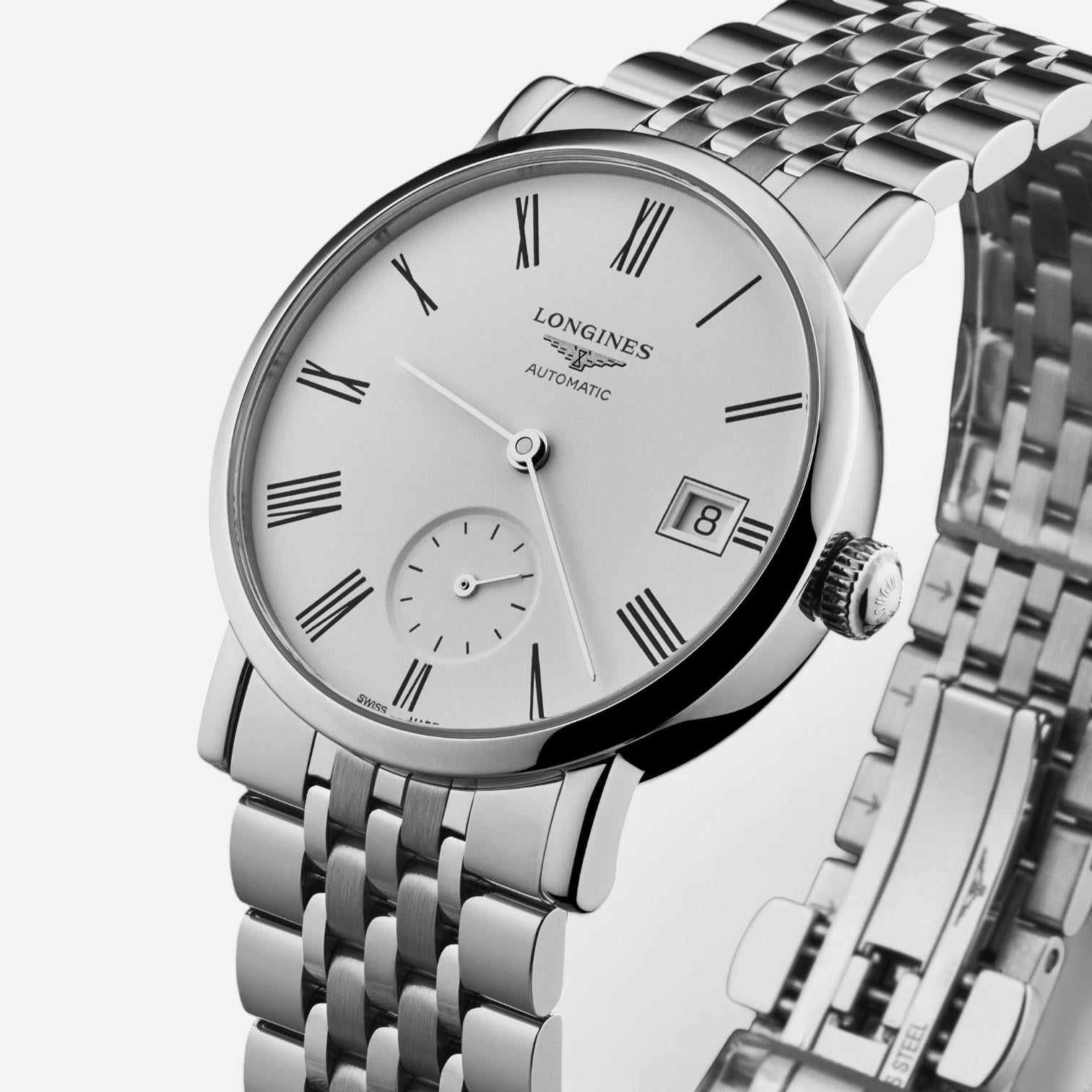 Longines Elegant Stainless Steel Automatic Ladies Watch L4.312.4.11.6 — view 2