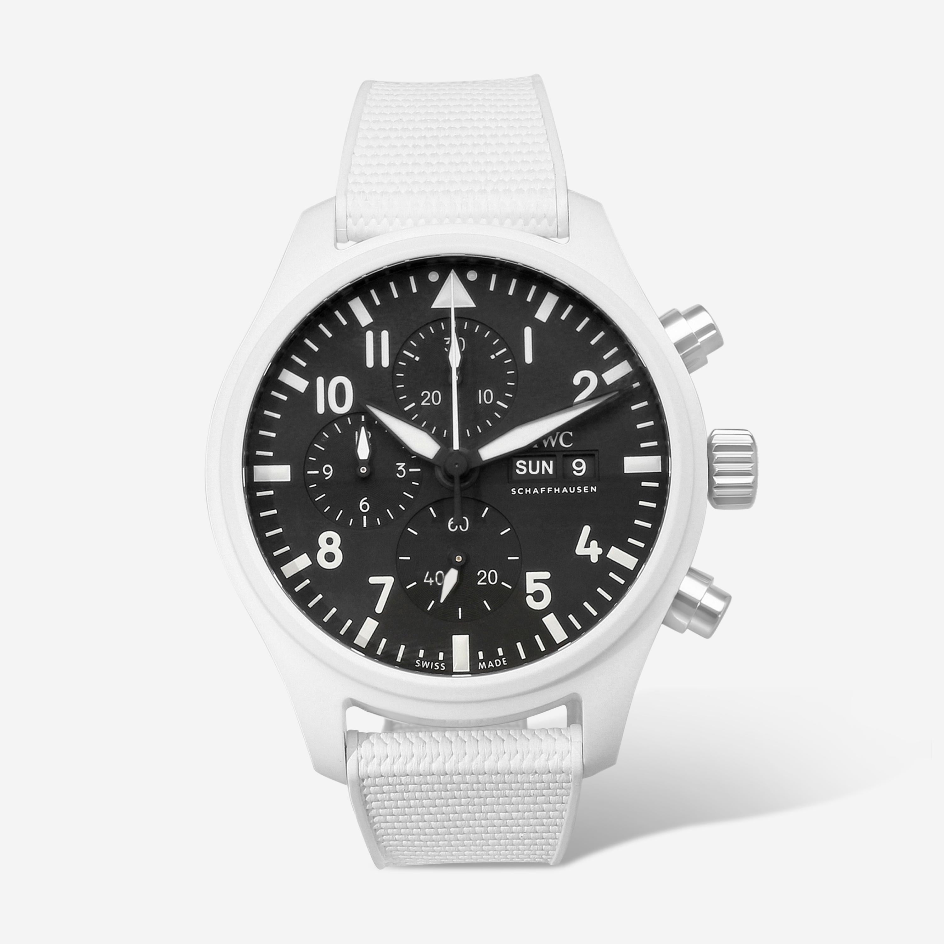 IWC Pilot's Chronograph TOP GUN "Lake Tahoe" Ceramic Automatic Men's Watch IW