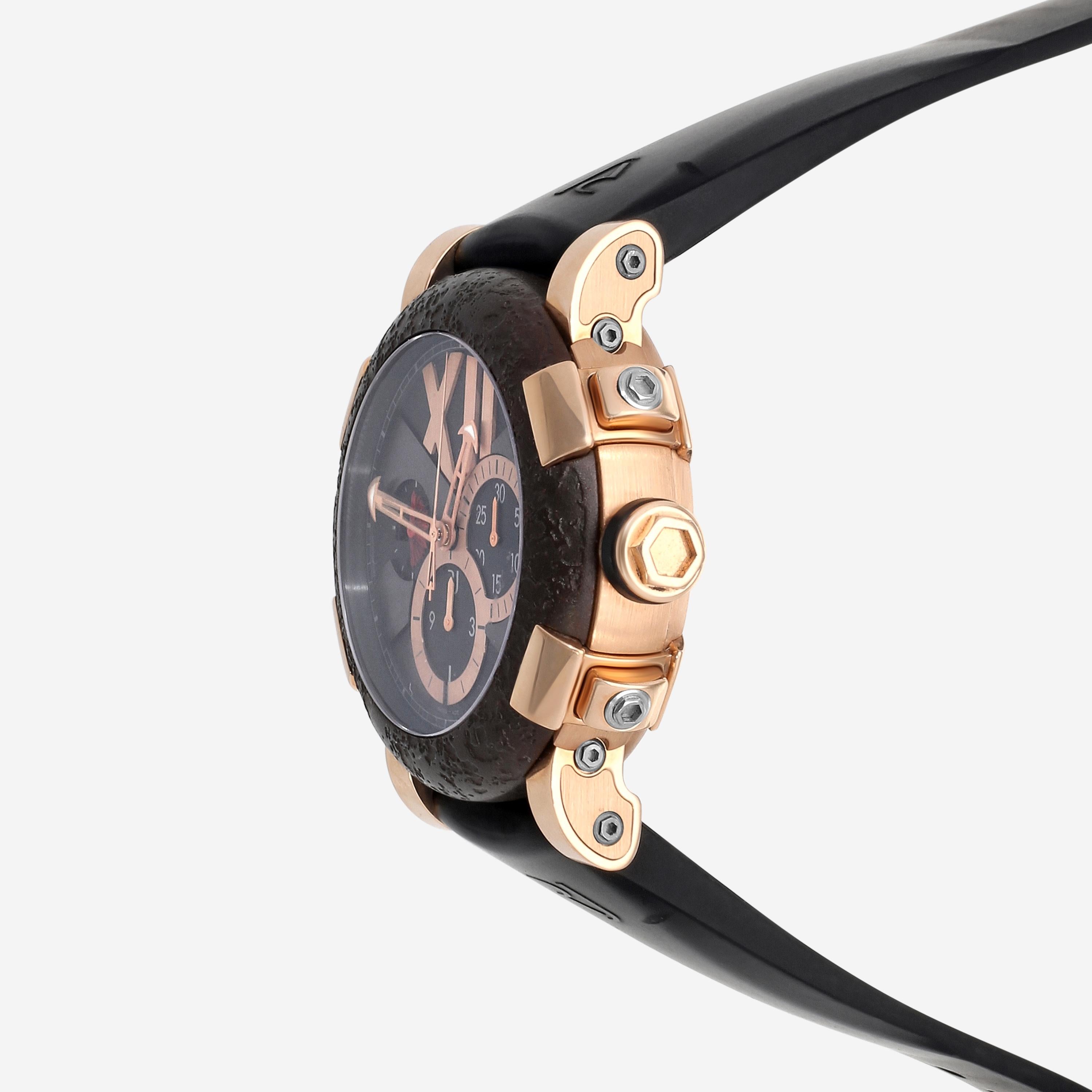 Romain Jerome Titanic DNA 18K Rose Gold Chrono Automatic Men's Watch CH.T.OXY — view 2