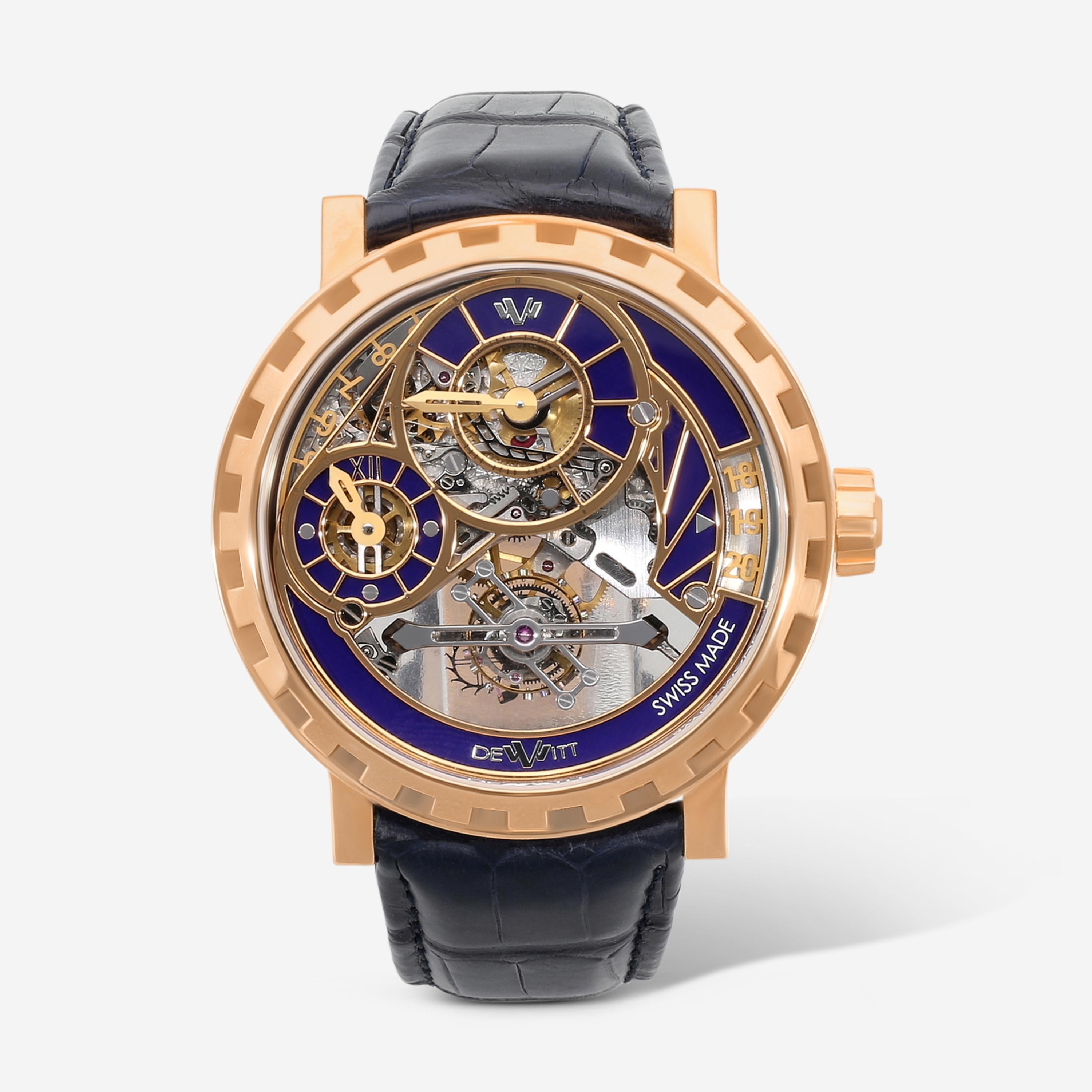 DeWitt Academia Grand Tourbillon 18K Rose Gold Manual Wind Men's Watch AC.GT.003 — view 1