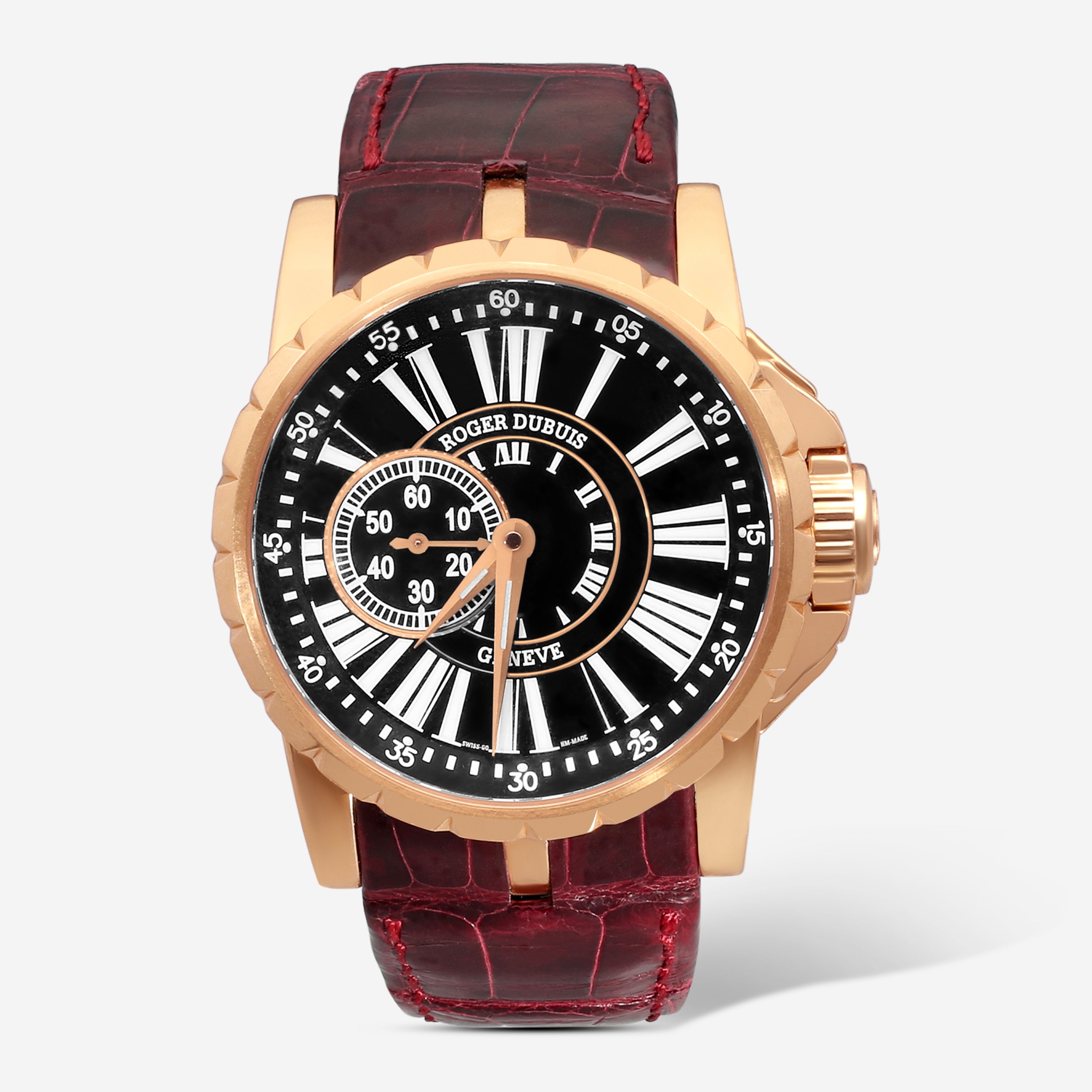 Roger Dubuis Excalibur 18K Rose Gold Automatic Men's Watch RDDBEX0220