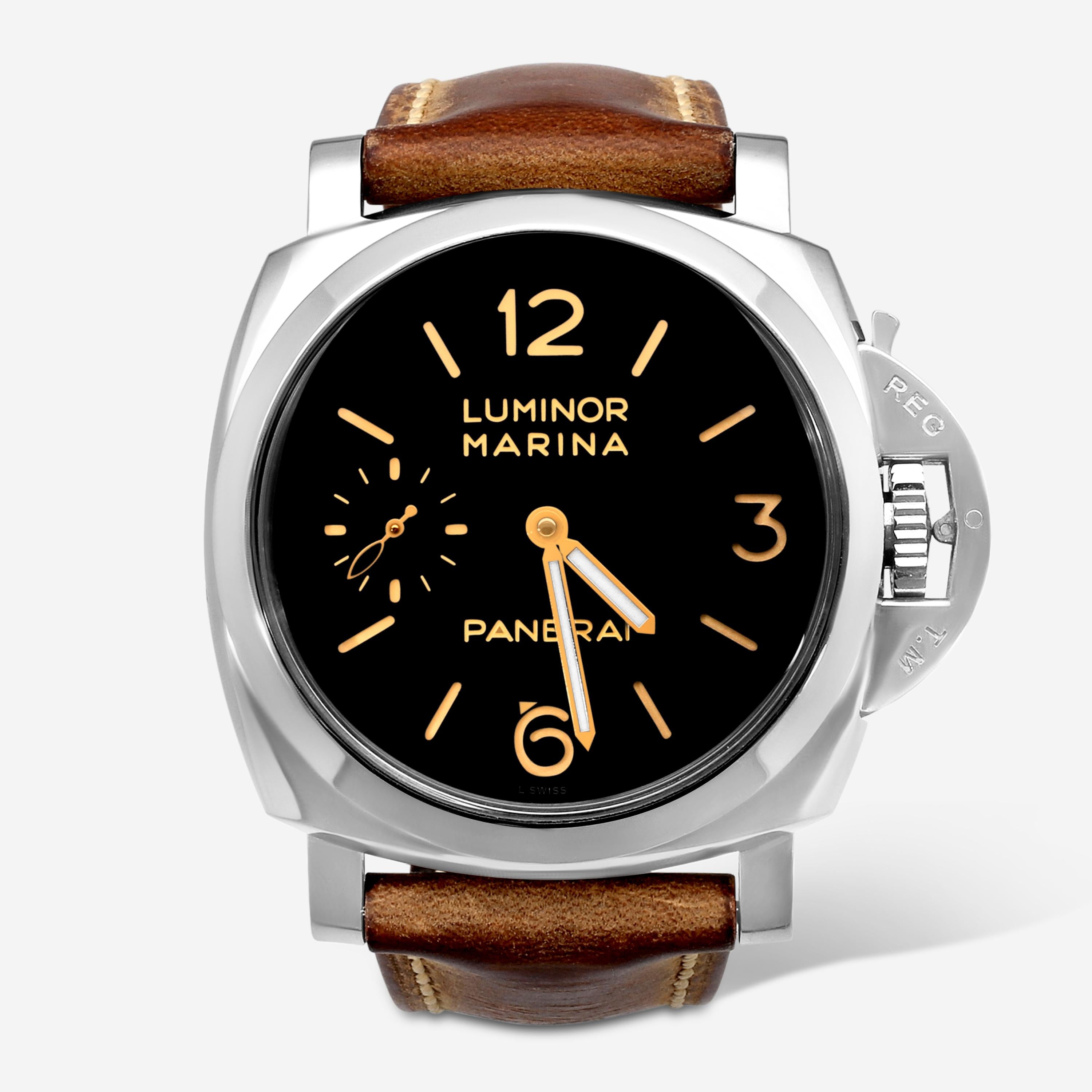 Panerai Luminor Marina 1950 3 Day Stainless Steel Manual Wind Men's Watch PAM00422
