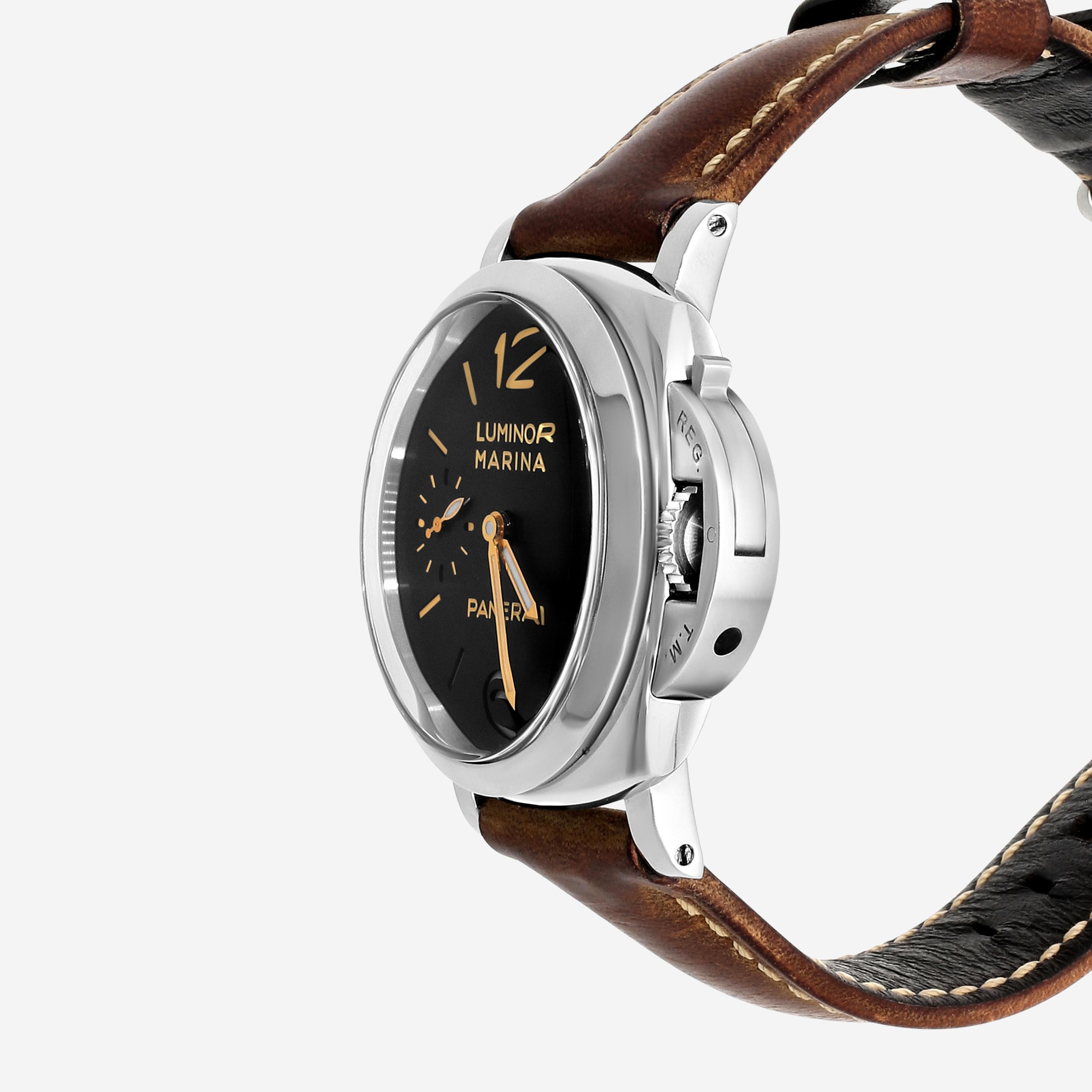 Panerai Luminor Marina 1950 3 Day Stainless Steel Manual Wind Men's Watch PAM00422 — view 2