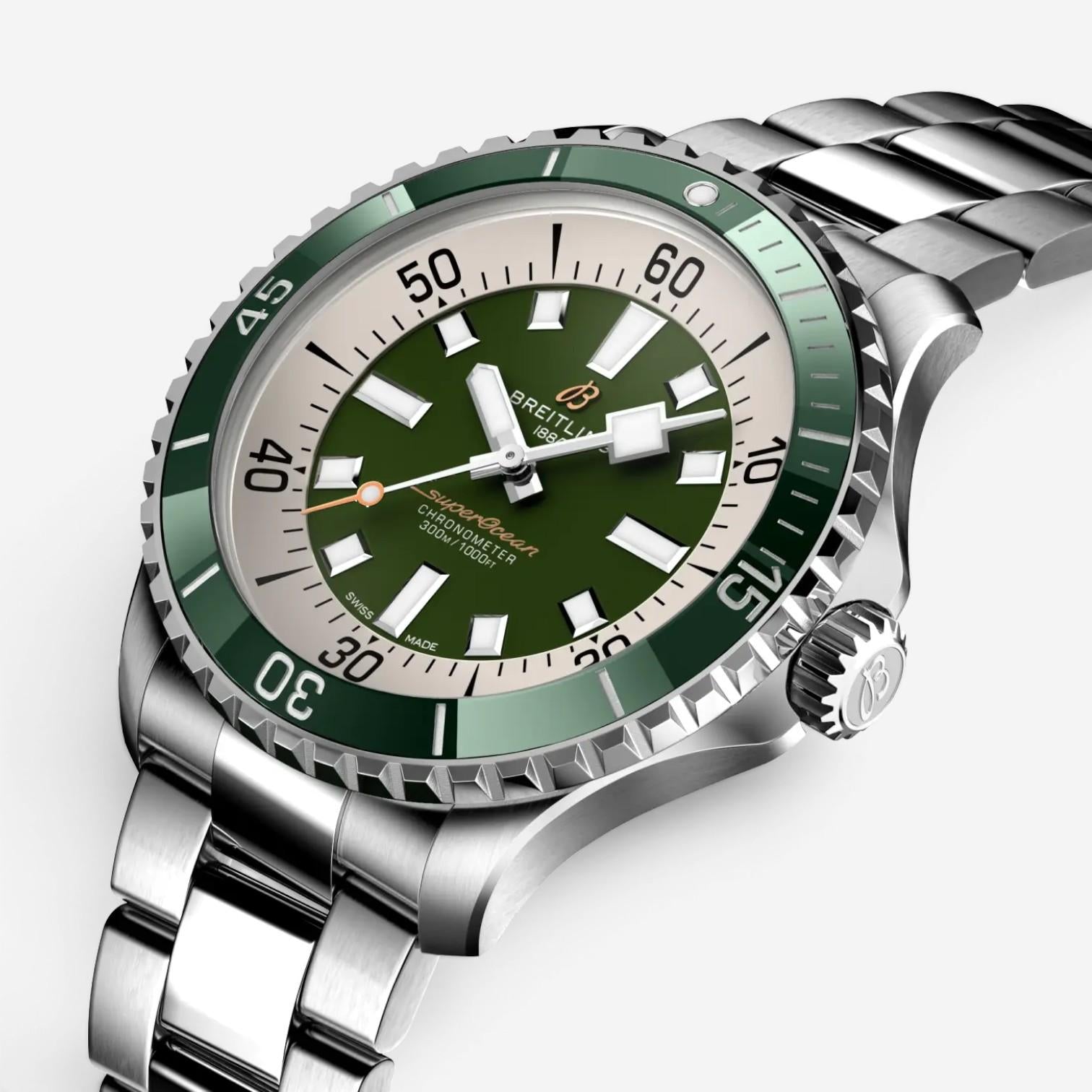 Breitling Superocean Stainless Steel Automatic Men's Watch A17376A31L1A1 — view 2