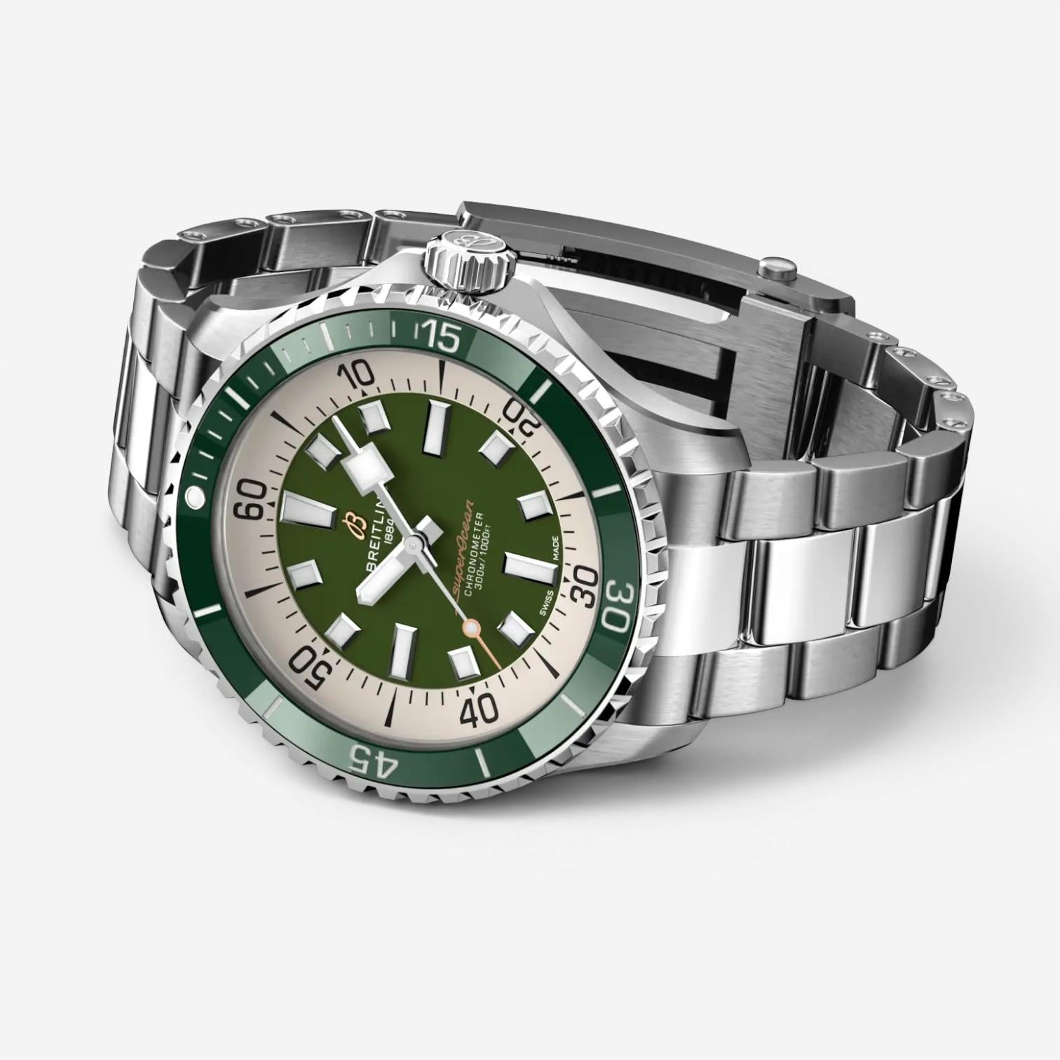 Breitling Superocean Stainless Steel Automatic Men's Watch A17376A31L1A1 — view 3