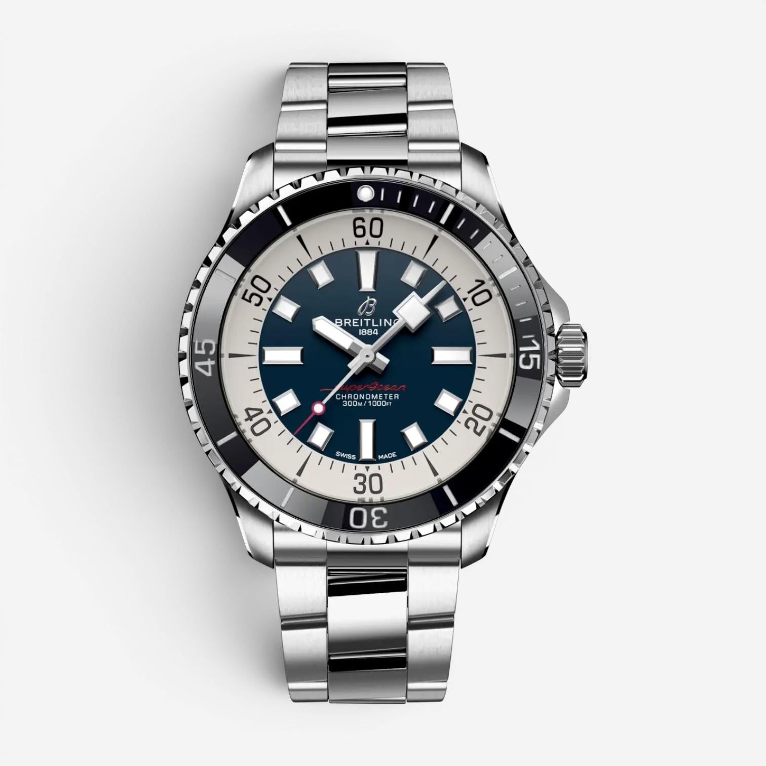 Breitling Superocean Stainless Steel Automatic Men's Watch A17376211C1A1