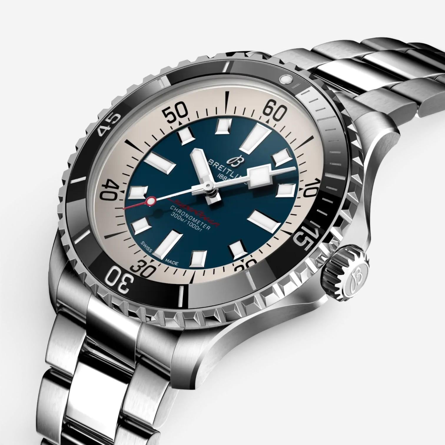 Breitling Superocean Stainless Steel Automatic Men's Watch A17376211C1A1 — view 2