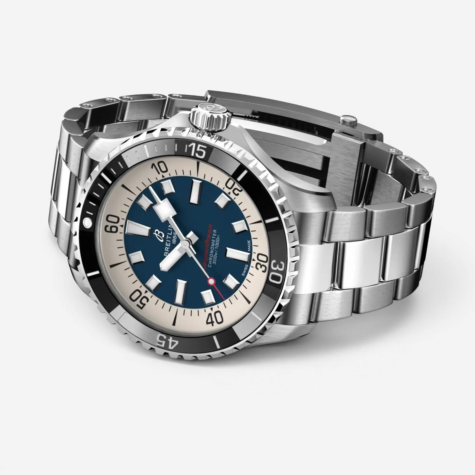 Breitling Superocean Stainless Steel Automatic Men's Watch A17376211C1A1 — view 3