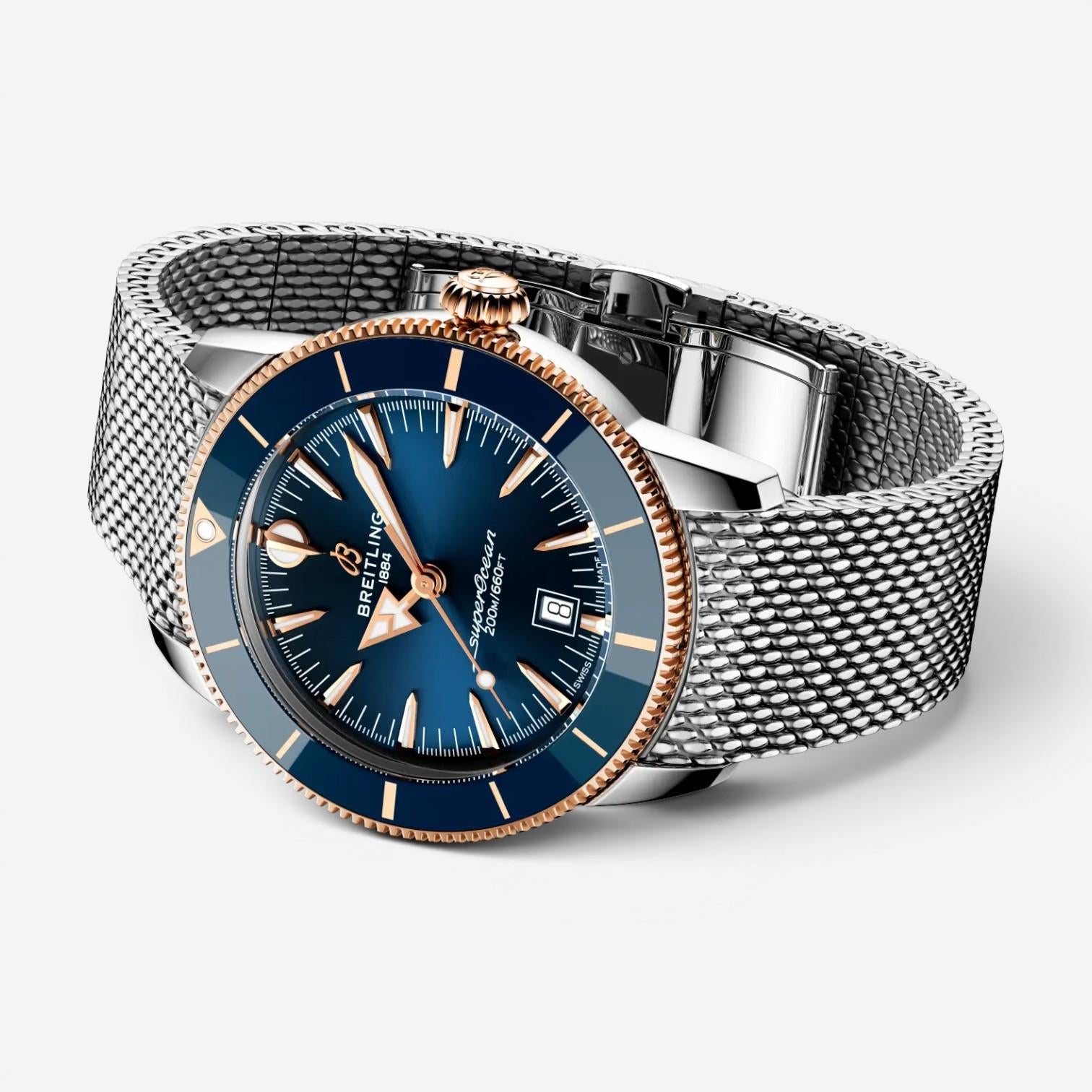 Breitling Superocean Heritage Stainless Steel Automatic Men's Watch UB3112161C1A — view 3