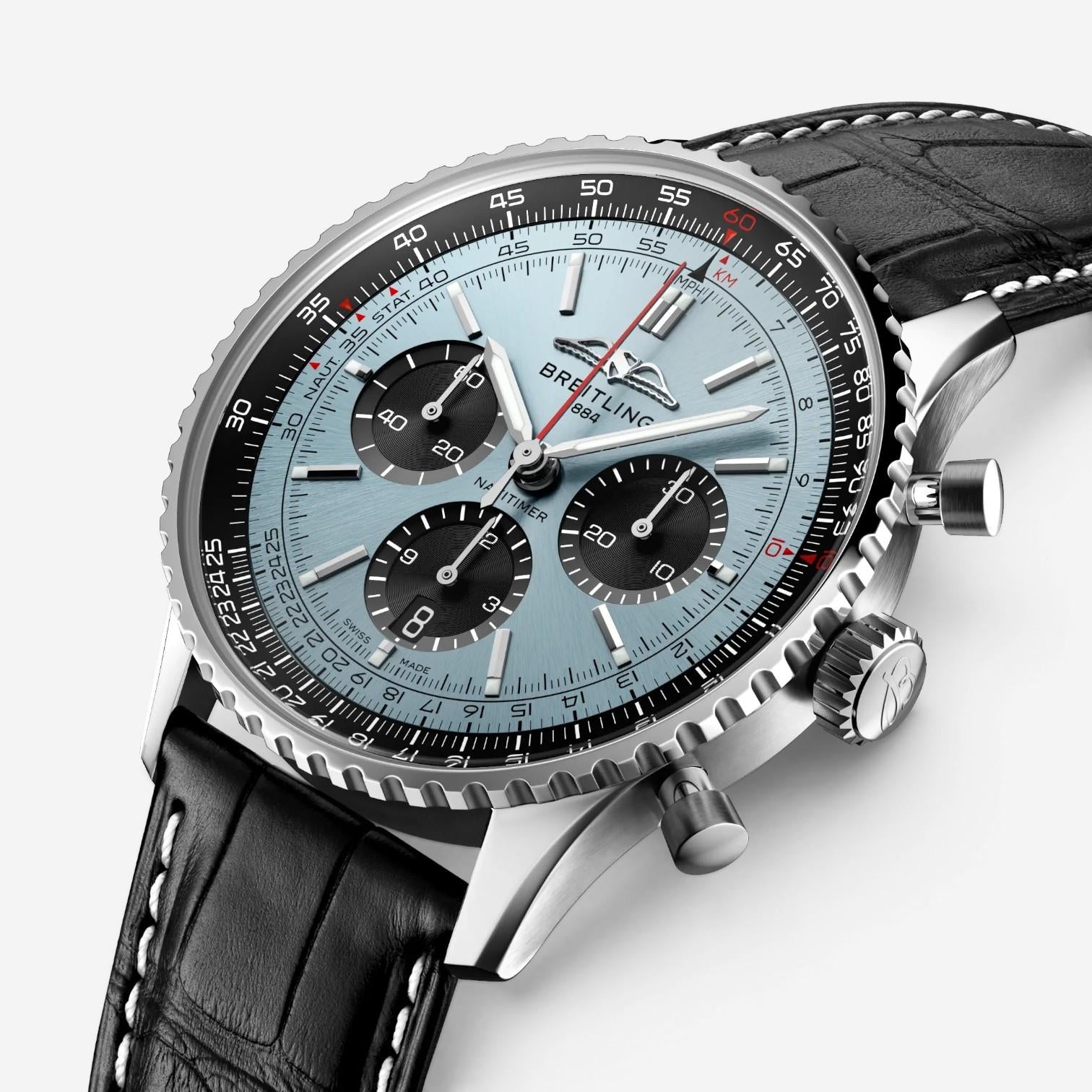 Breitling Navitimer Chronograph Stainless Steel Automatic Men's Watch AB0138241C — view 2