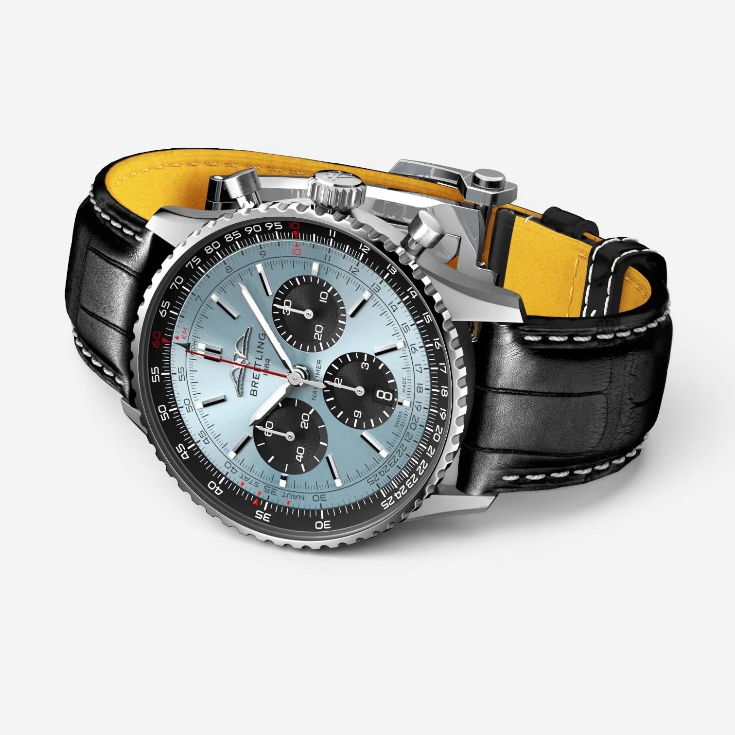 Breitling Navitimer Chronograph Stainless Steel Automatic Men's Watch AB0138241C — view 3