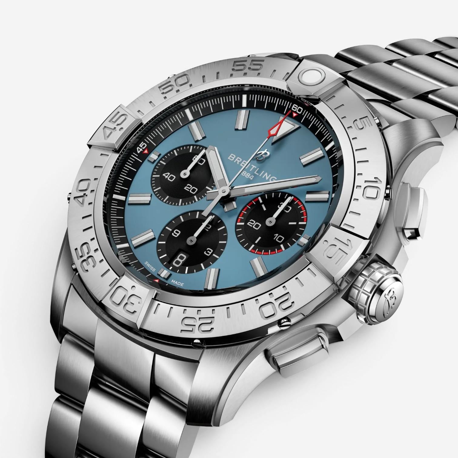 Breitling Super Avenger Chronograph Titanium Automatic Men's Watch EB0148101C1E1 — view 2