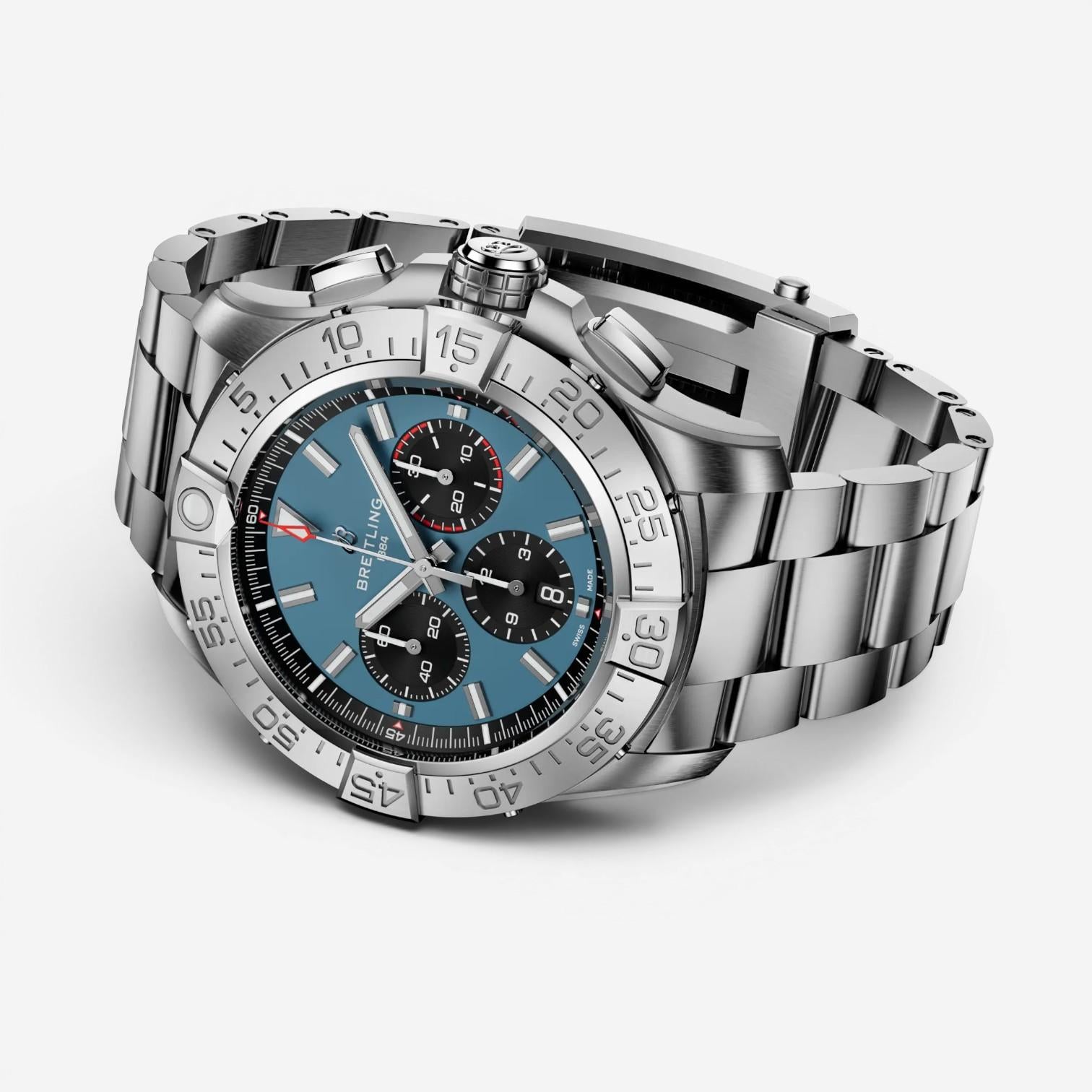 Breitling Super Avenger Chronograph Titanium Automatic Men's Watch EB0148101C1E1 — view 3
