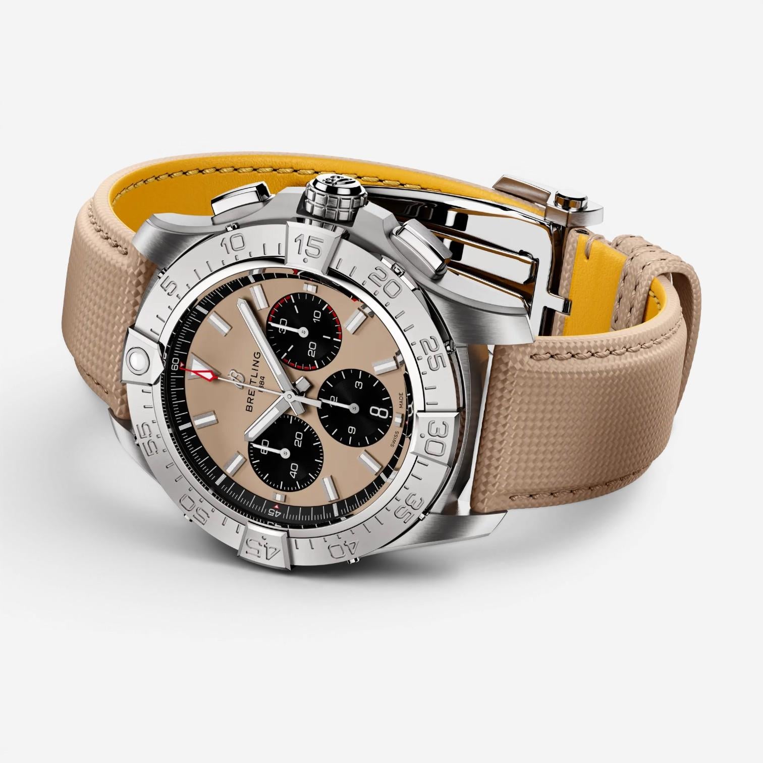 Breitling Avenger Chronograph Stainless Steel Automatic Men's Watch AB0147101A1X — view 3