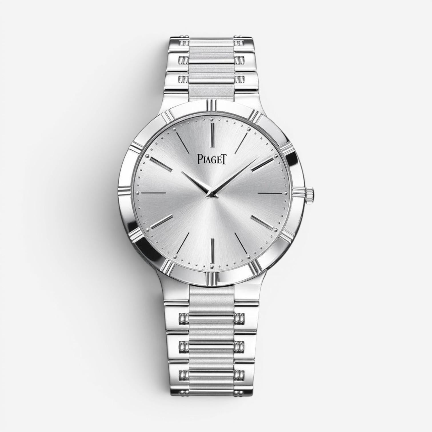 Piaget Dancer 18K White Gold Manual Wind Men's Watch G0A31035