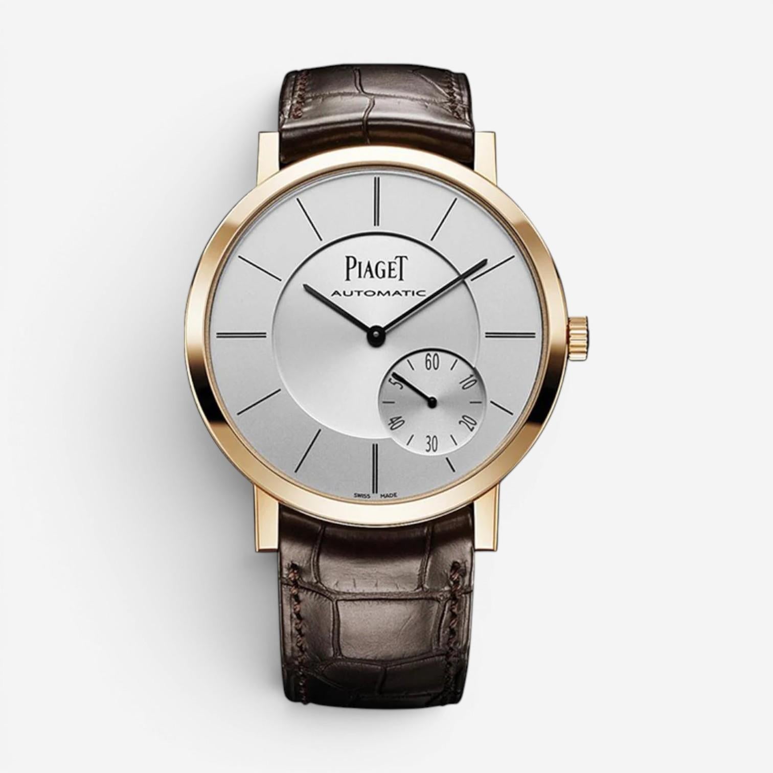 Piaget Altiplano 18K Rose Gold Automatic Men's Watch G0A35131