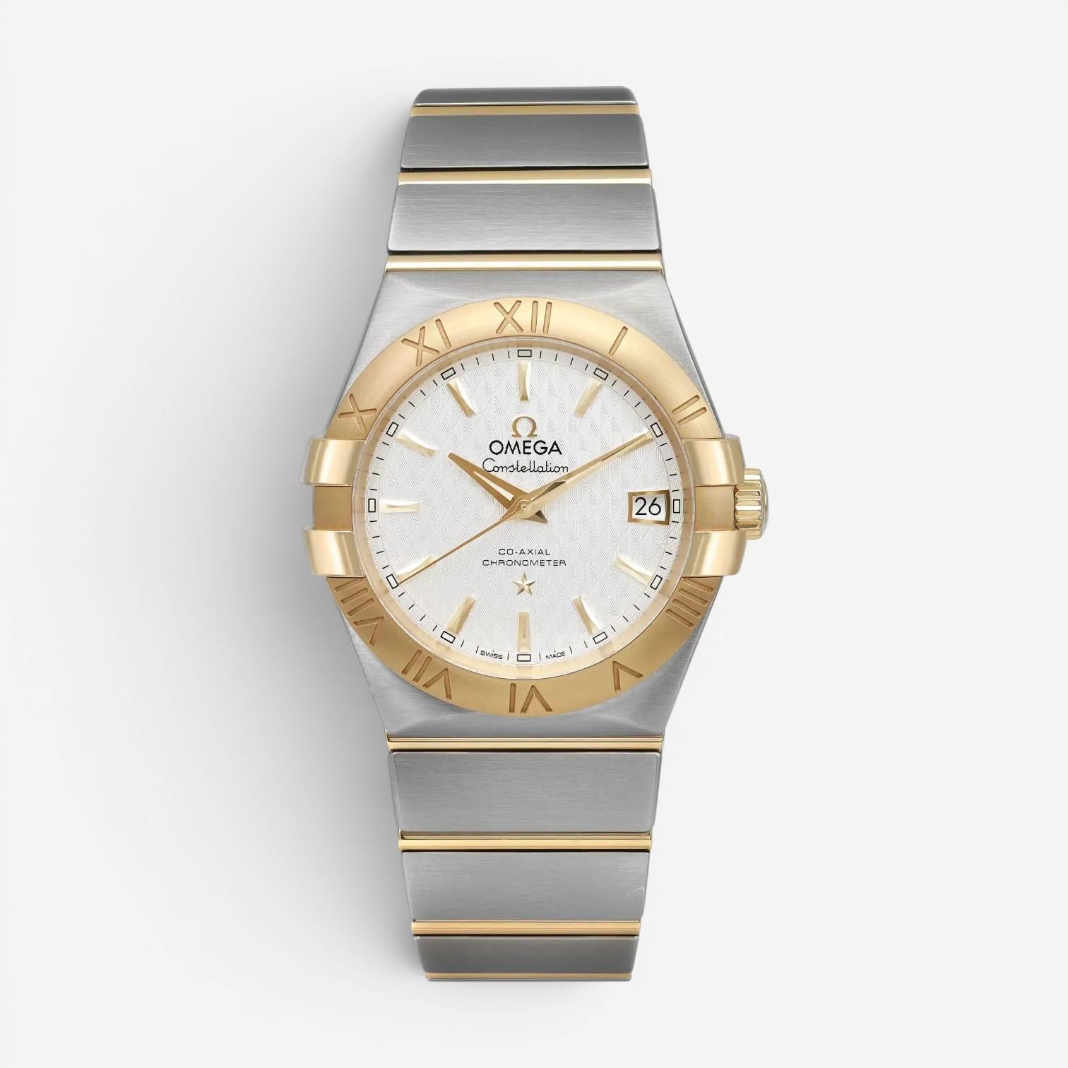 Omega Constellation Stainless Steel Automatic Ladies Watch 123.20.35.20.02.006