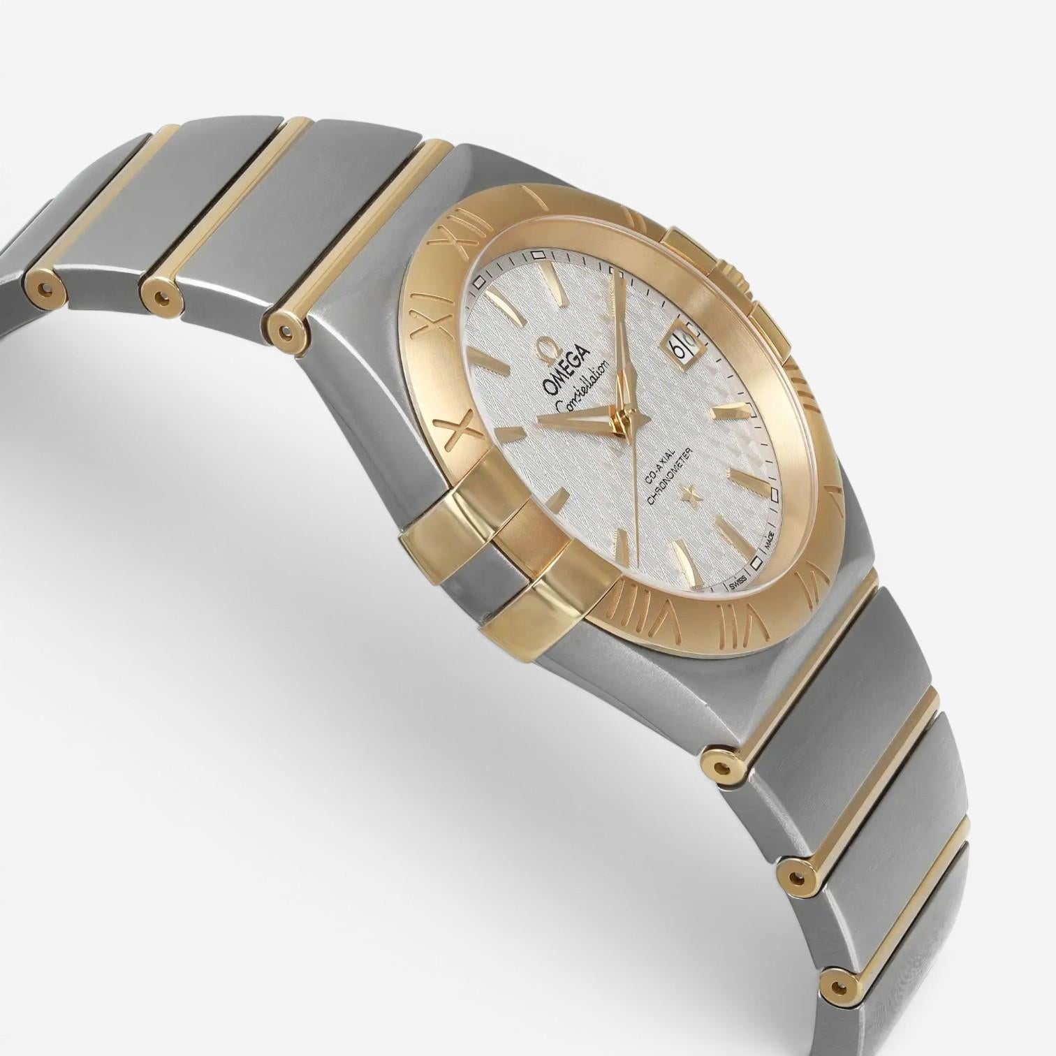 Omega Constellation Stainless Steel Automatic Ladies Watch 123.20.35.20.02.006 — view 3