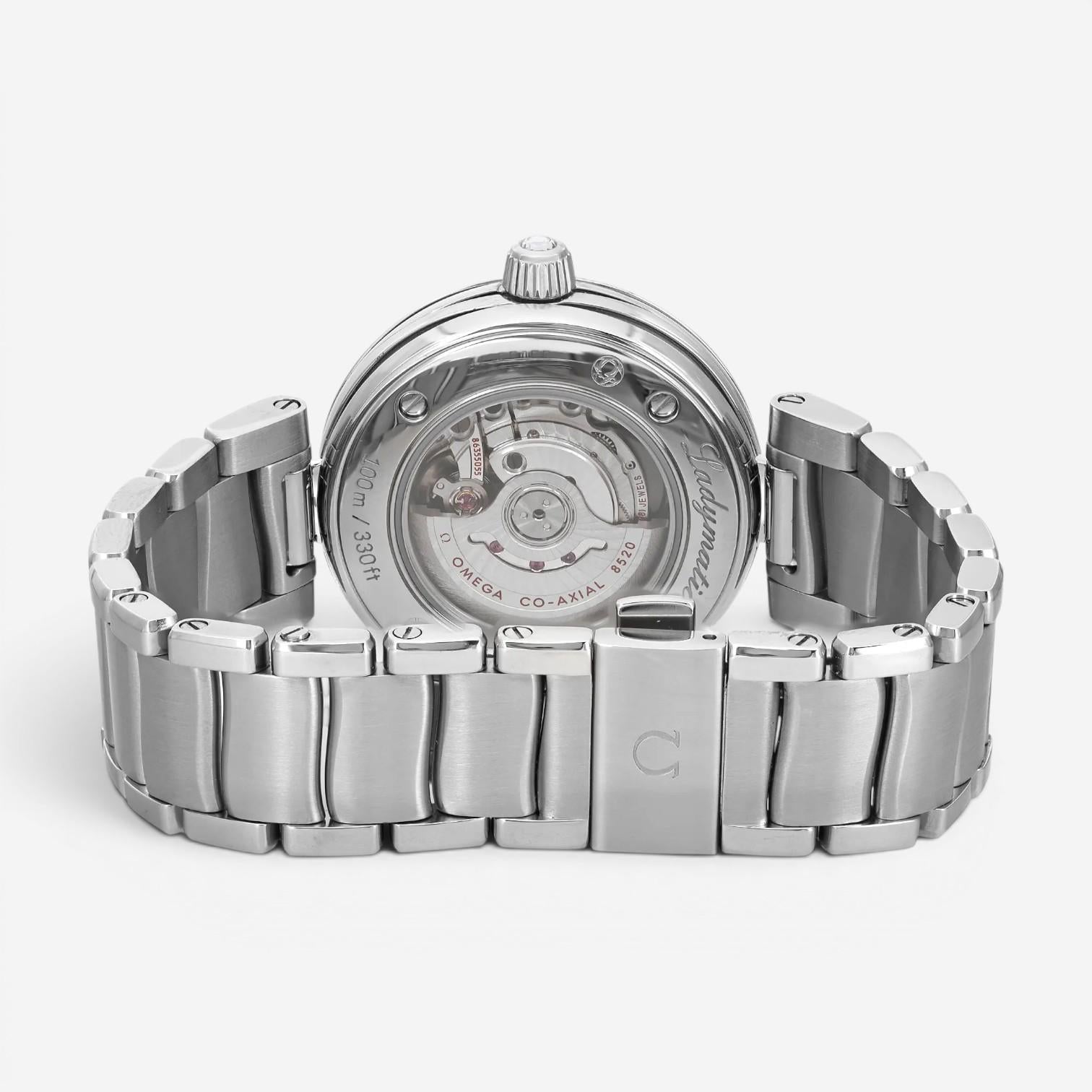 Omega De Ville Ladymatic Diamond Stainless Steel Automatic Ladies Watch 425.35.3 — view 4
