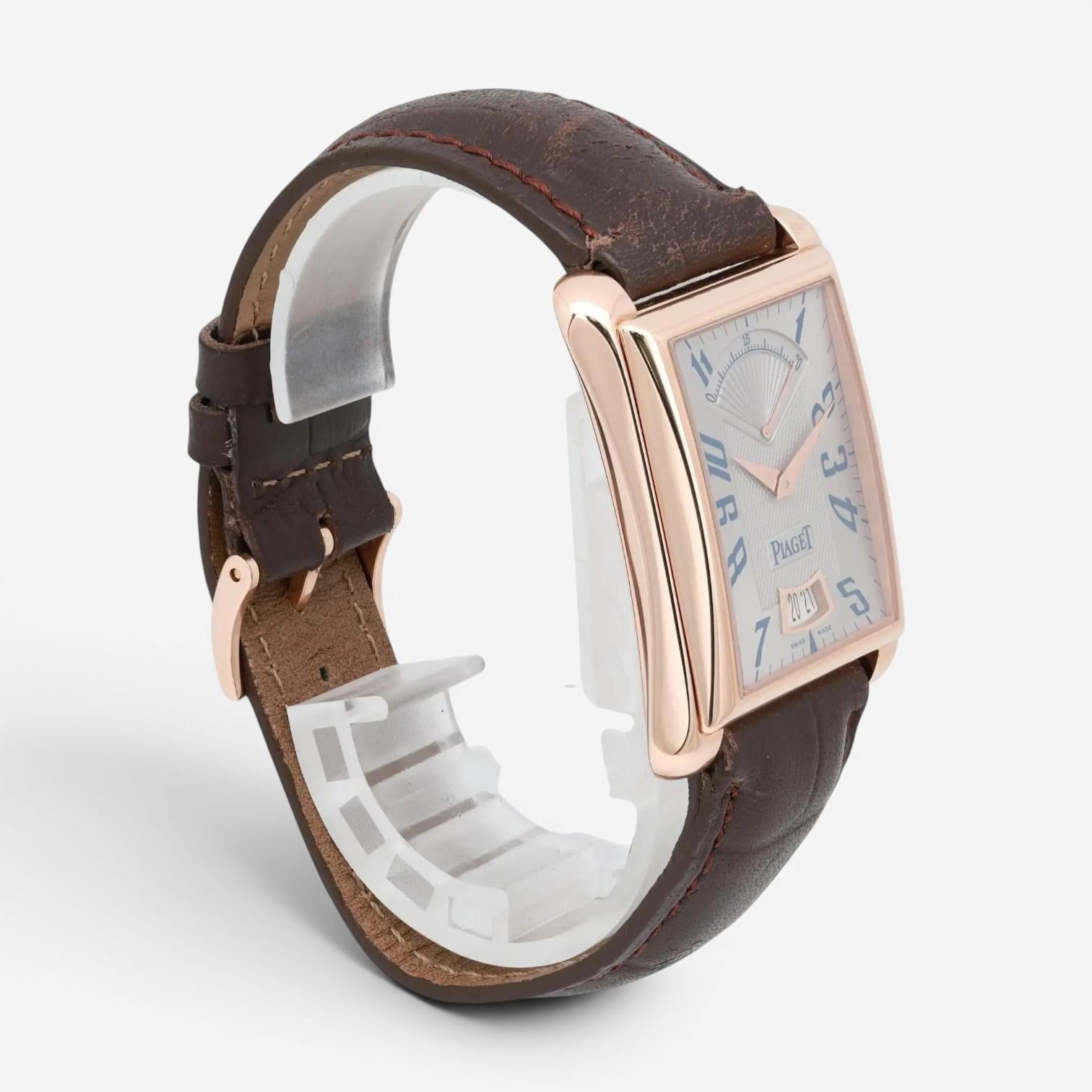 Piaget Emperador Date Retrograde 18K Rose Gold Automatic Men's Watch P10109 — view 2